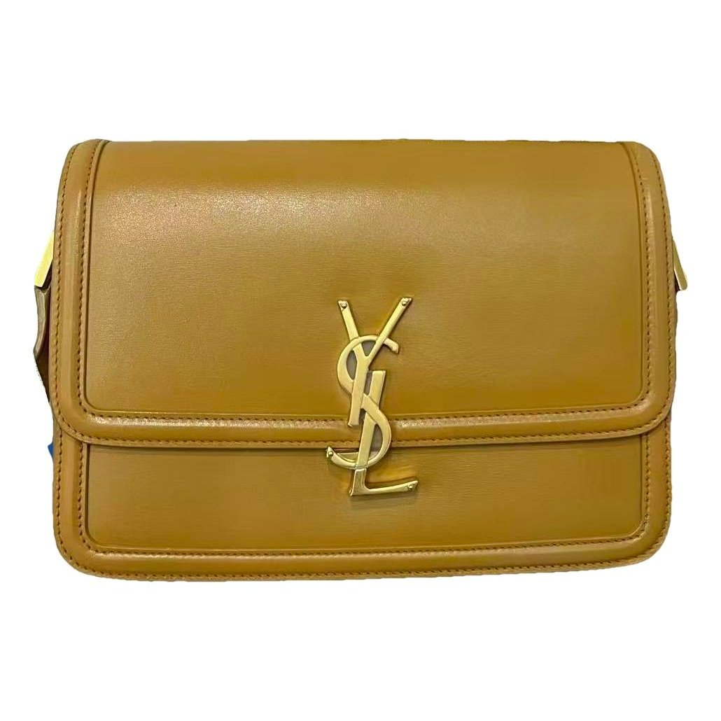 Solférino leather handbag