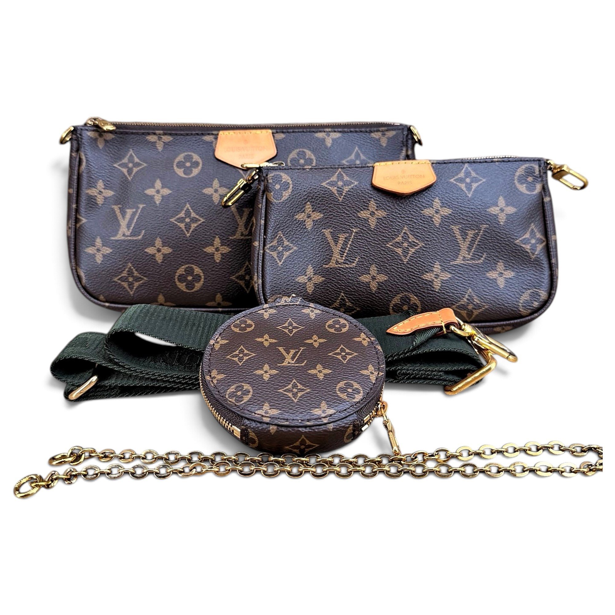 Multi Pochette Accessoires leather crossbody bag