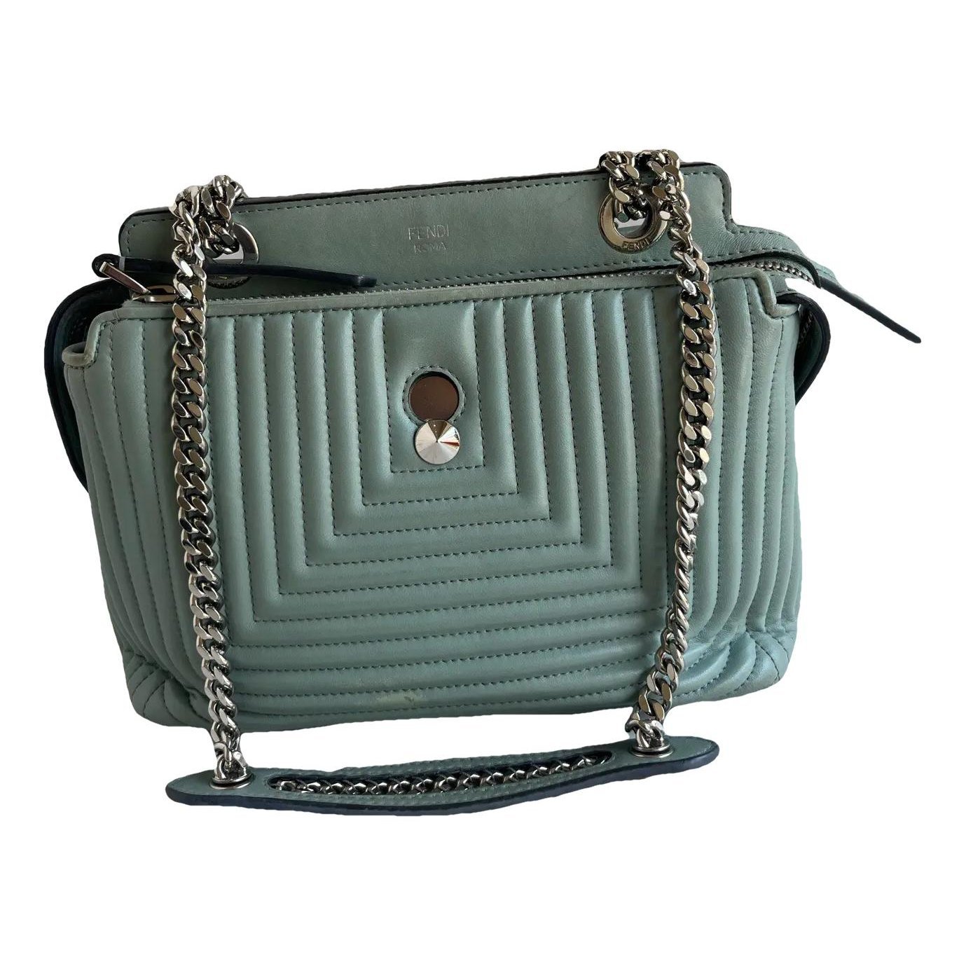 Dot Com leather crossbody bag