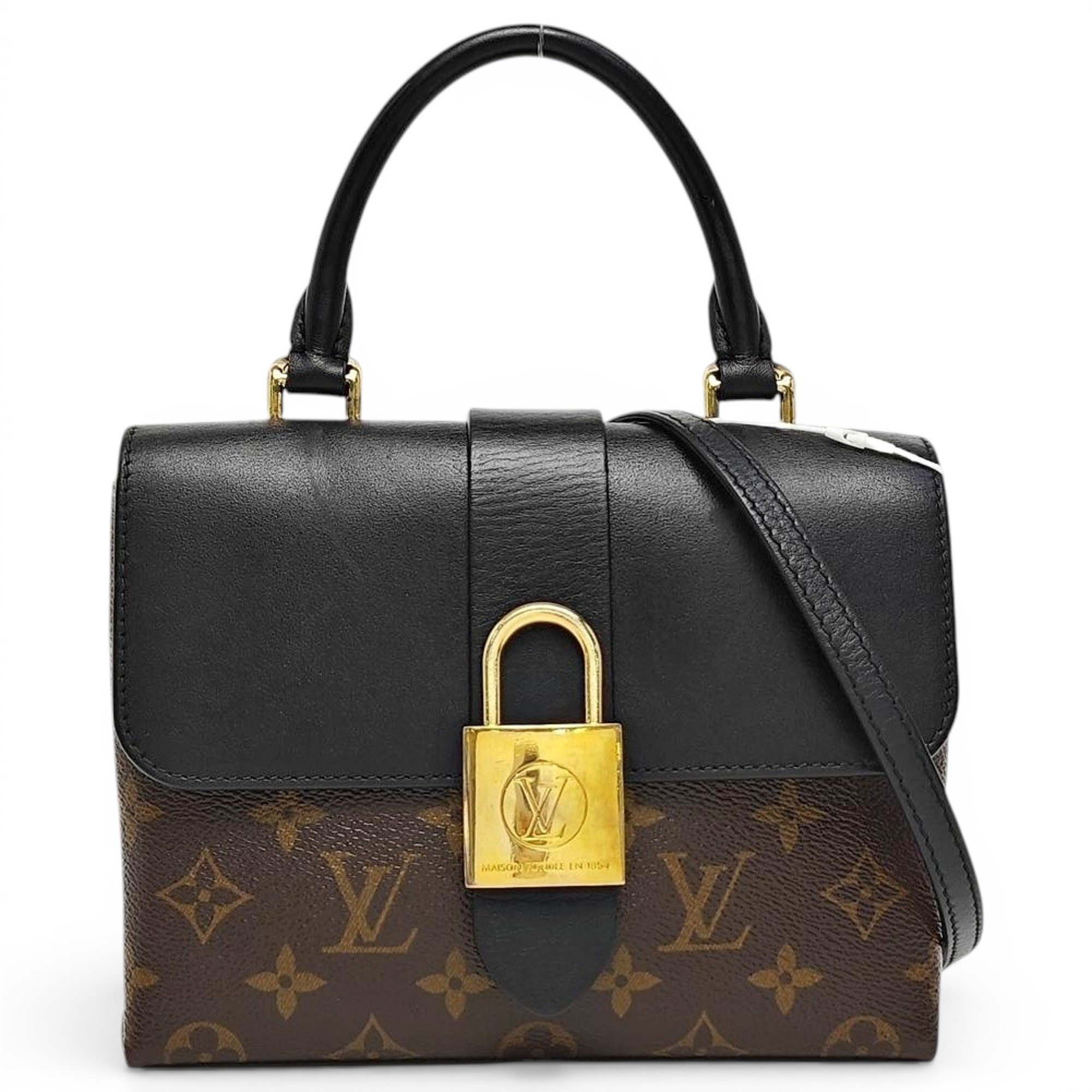 Locky BB leather handbag