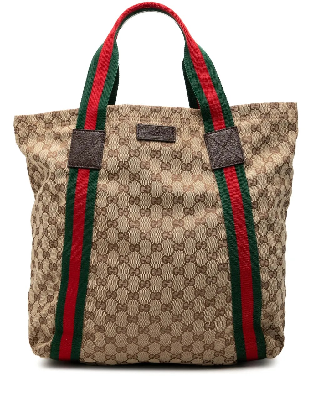 2000-2015 GG Canvas Web tote bag