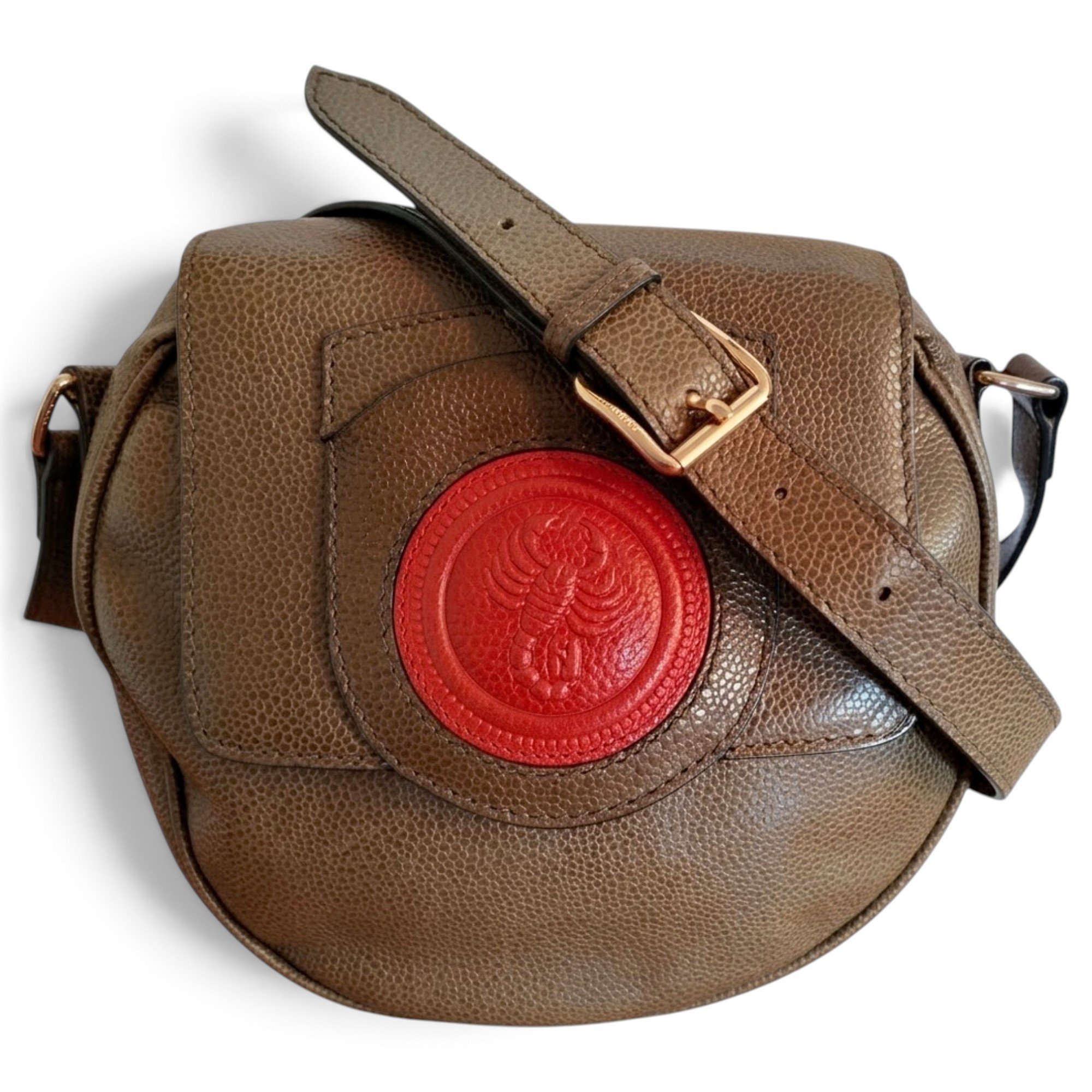 Leather crossbody bag