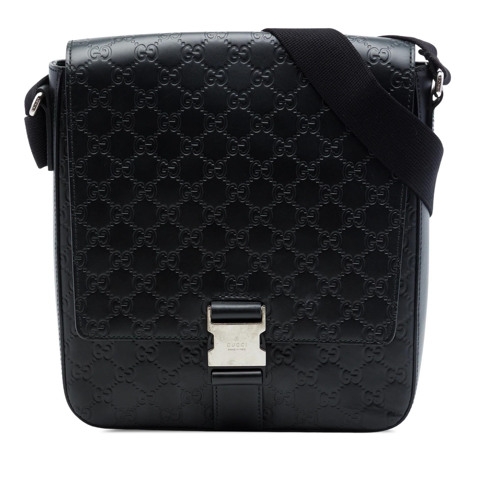 Gucci B leather handbag