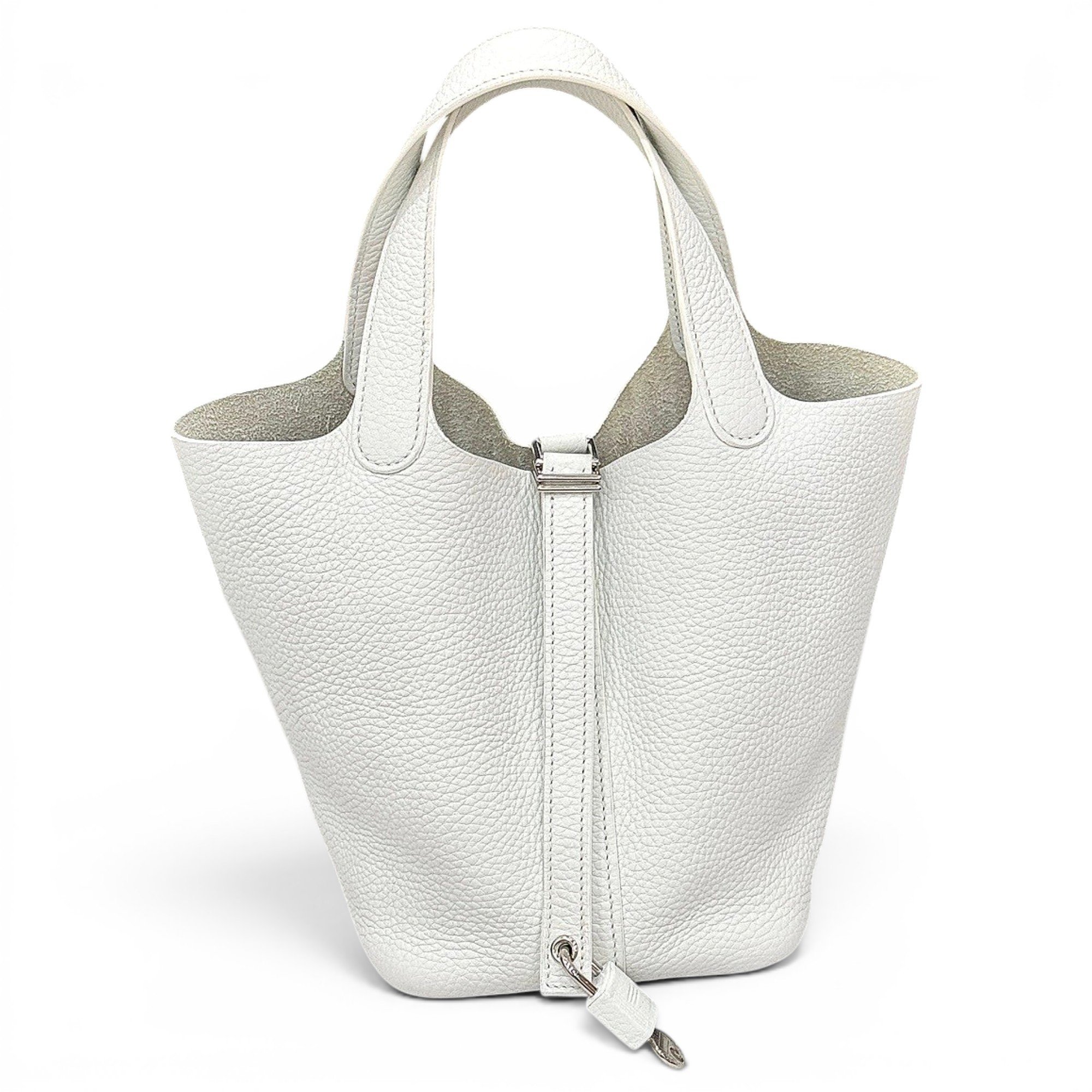Picotin leather handbag