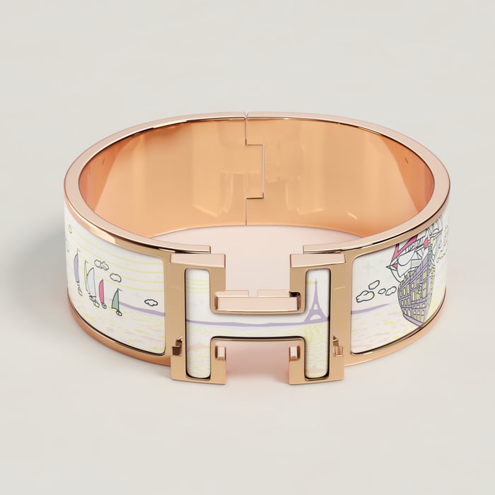 Jasmin Clic Clac H Hermès Flagship Bracelet