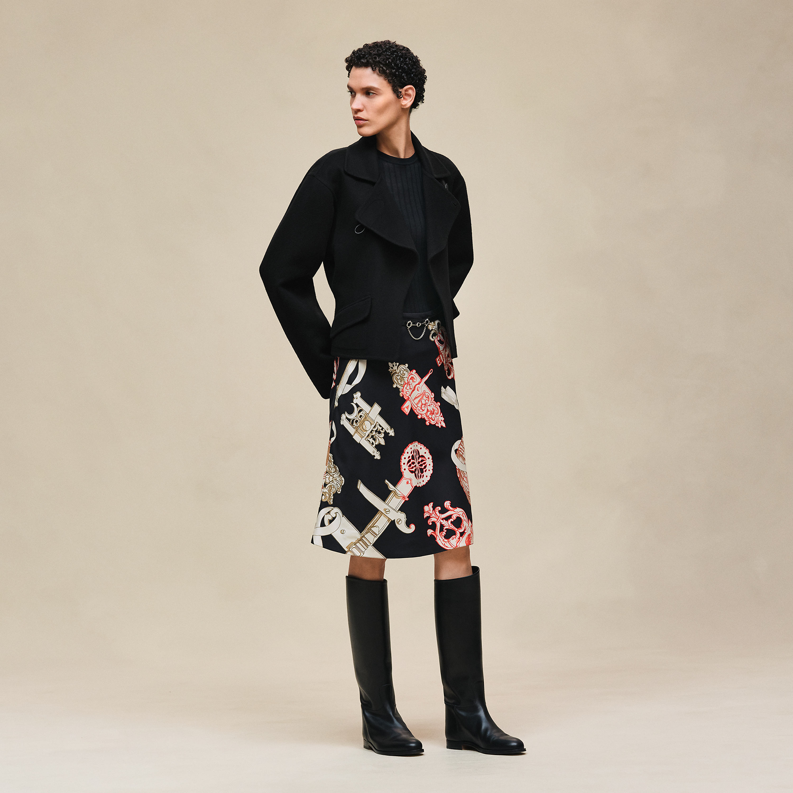 Jewel fastening jacket