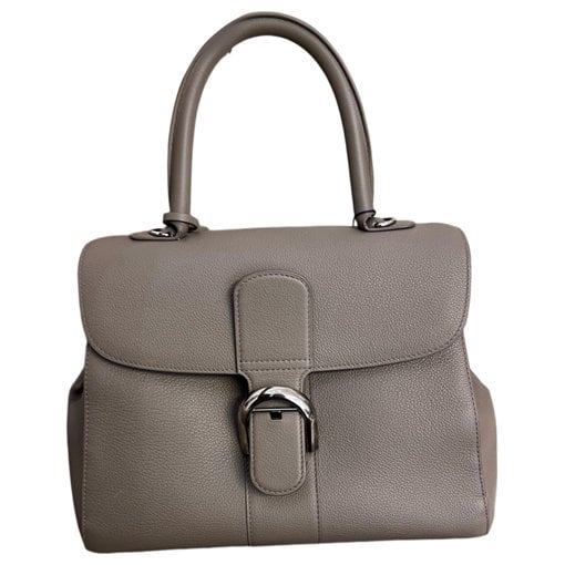 Pin leather handbag