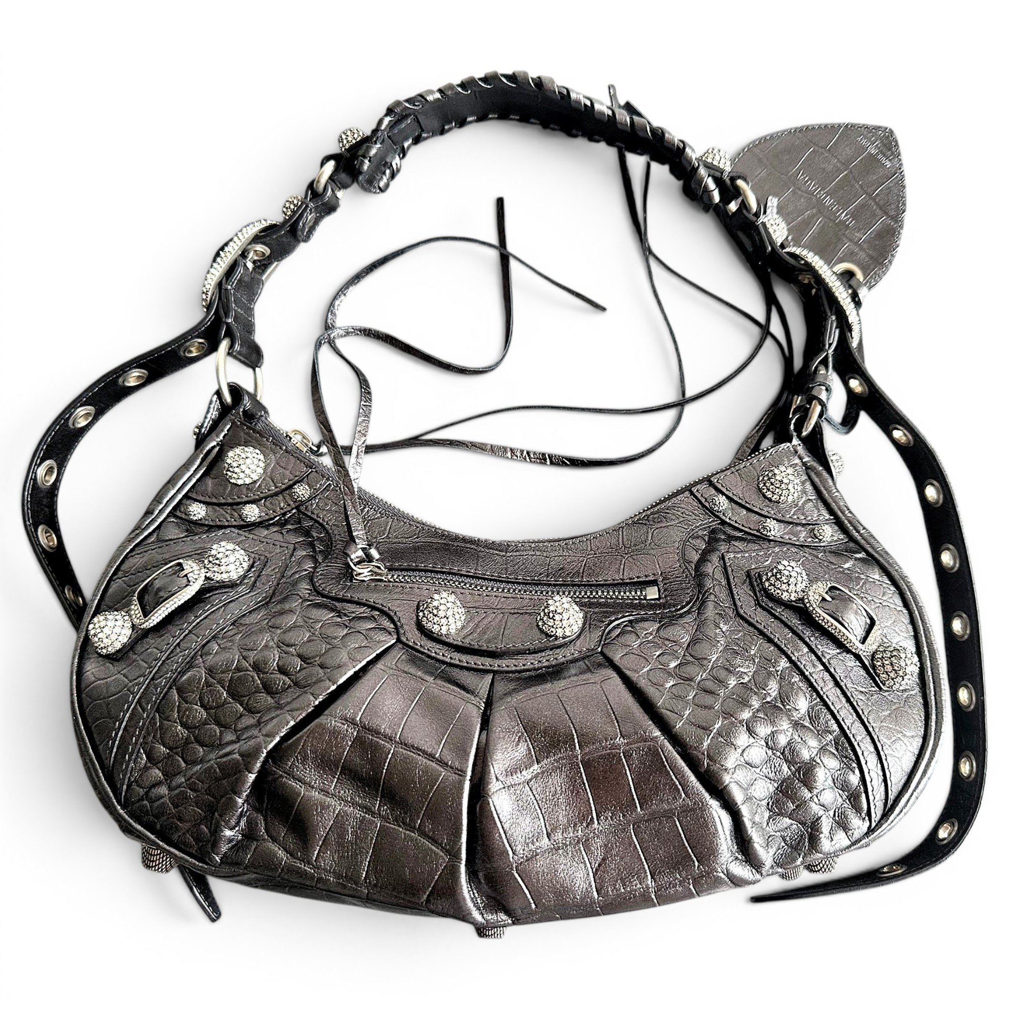 Le Cagole leather handbag