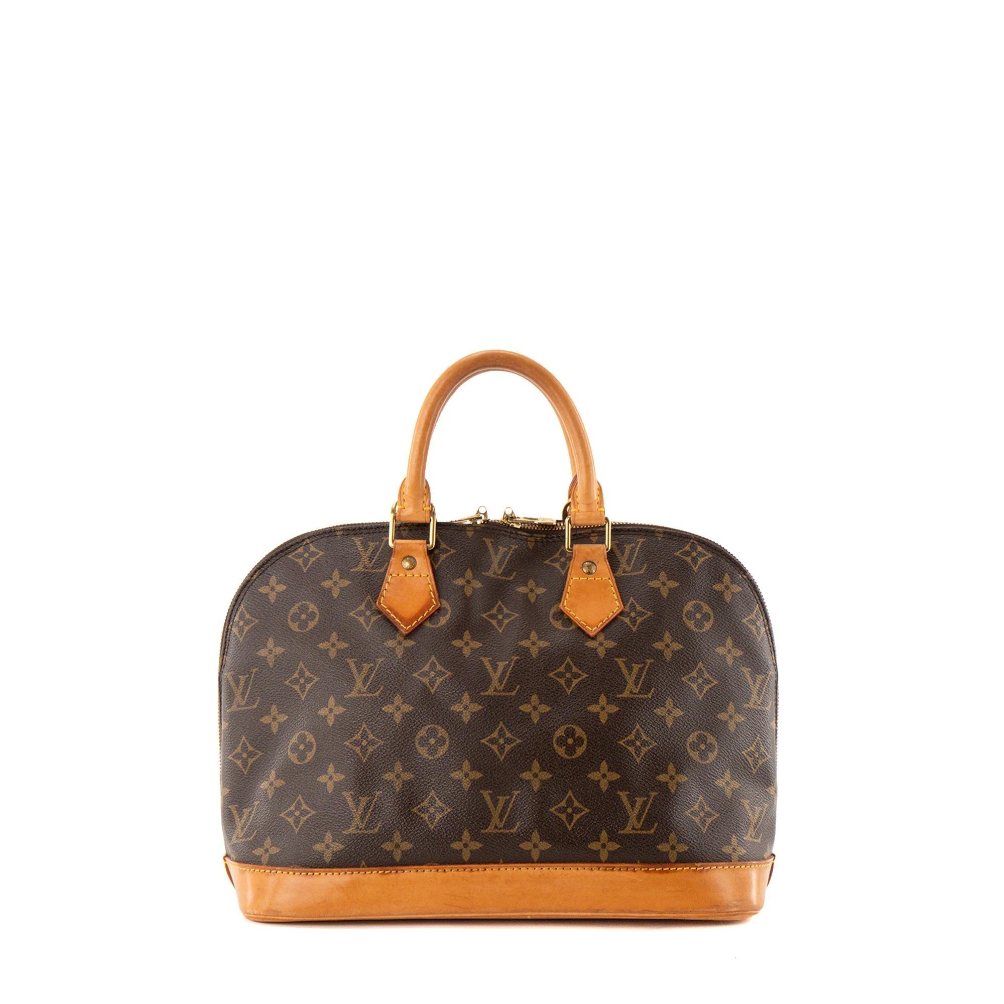 Alma leather handbag