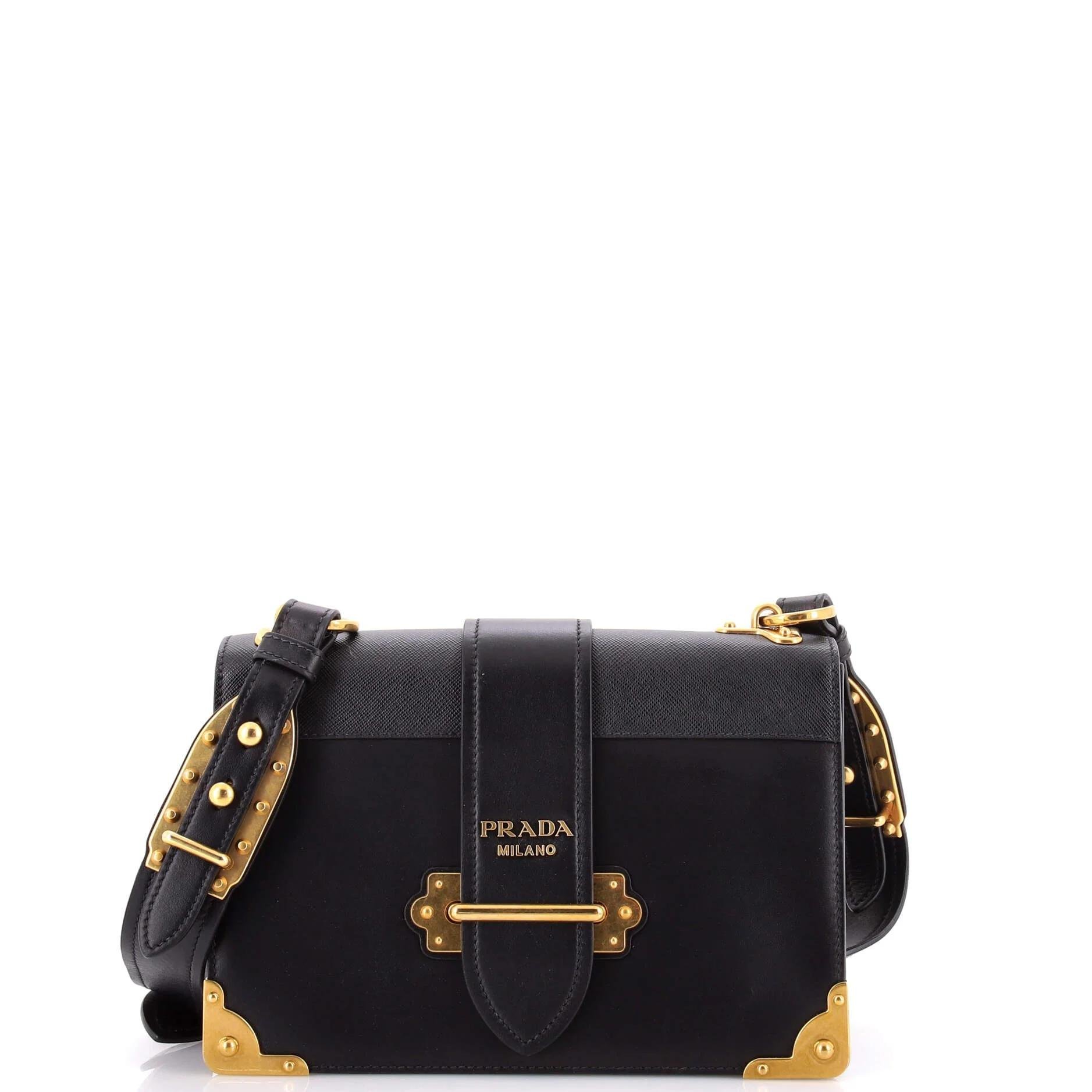 Leather crossbody bag