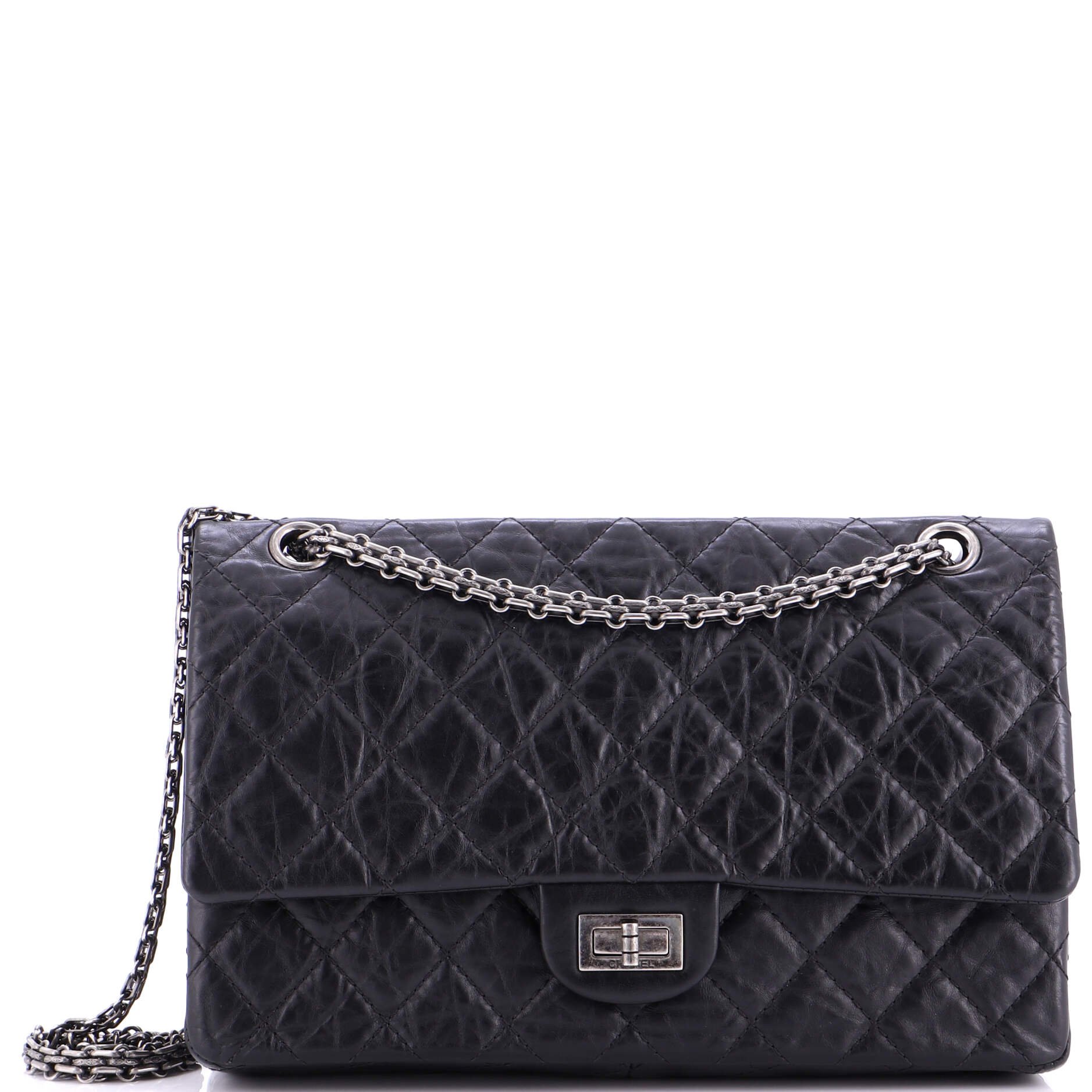 Chanel Reissue 2.55 Flap Bag Quilted Aged Calfskin 226