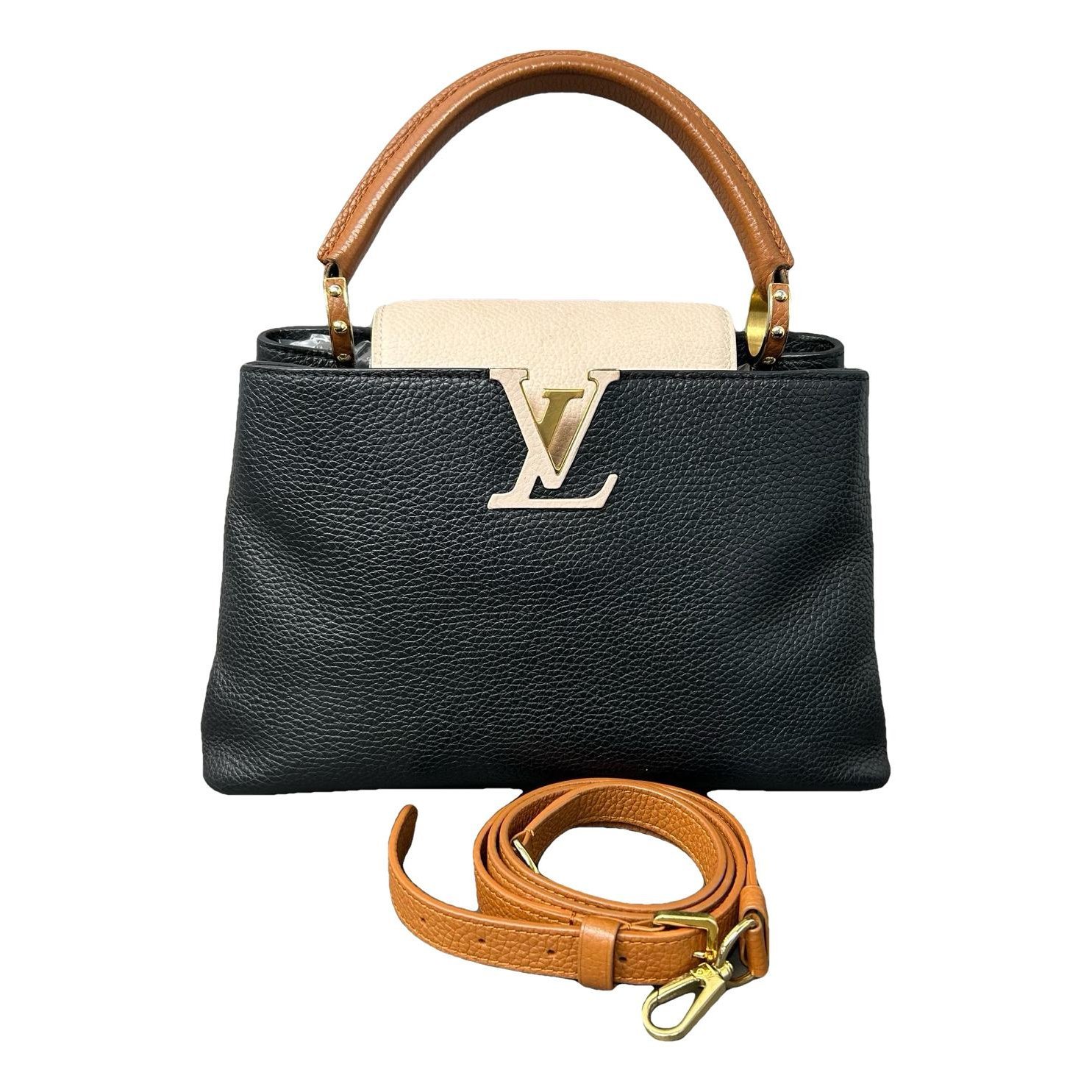 Capucines leather handbag