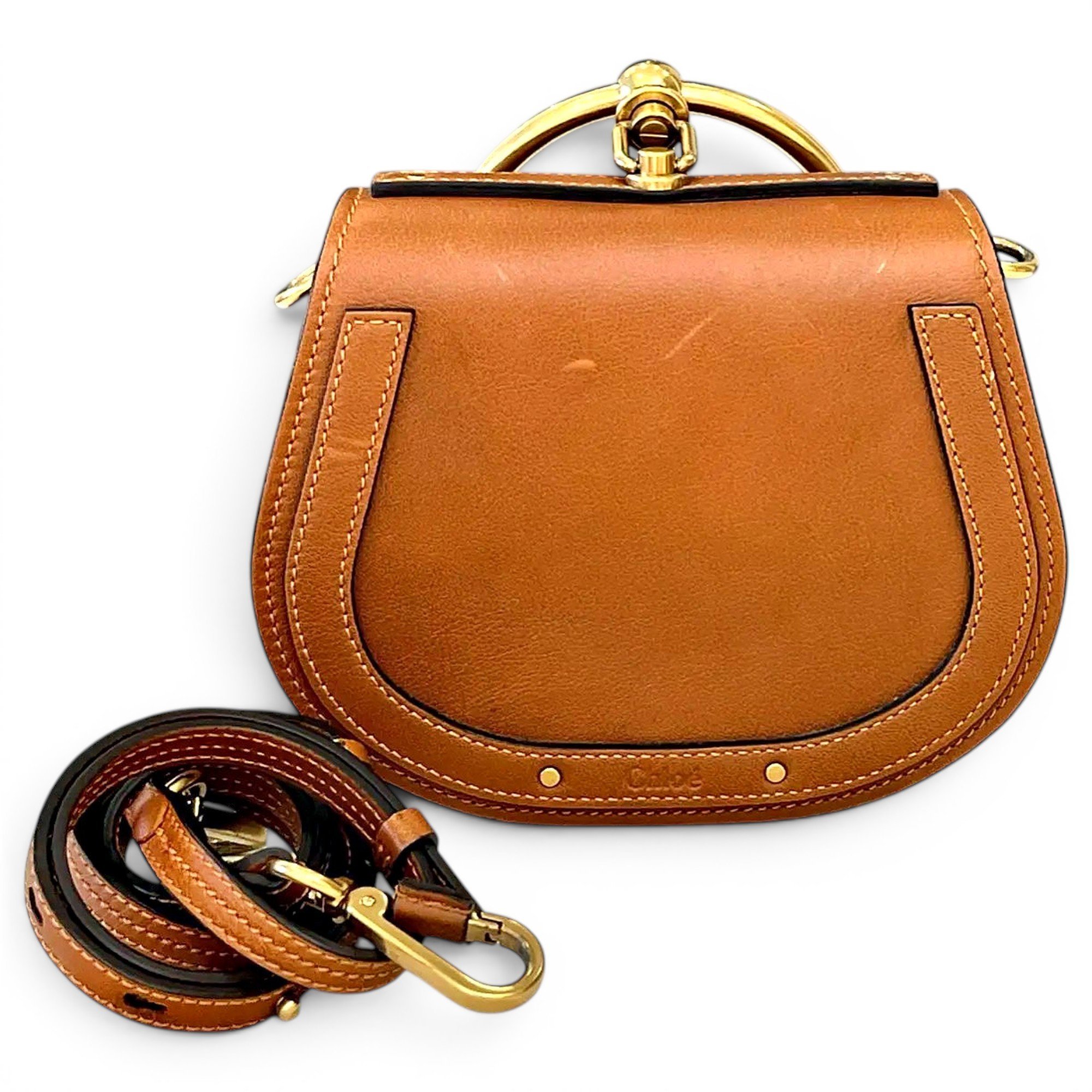 Bracelet Nile leather crossbody bag