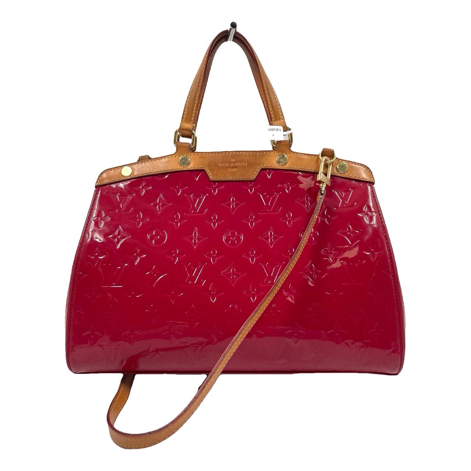 Bréa patent leather crossbody bag