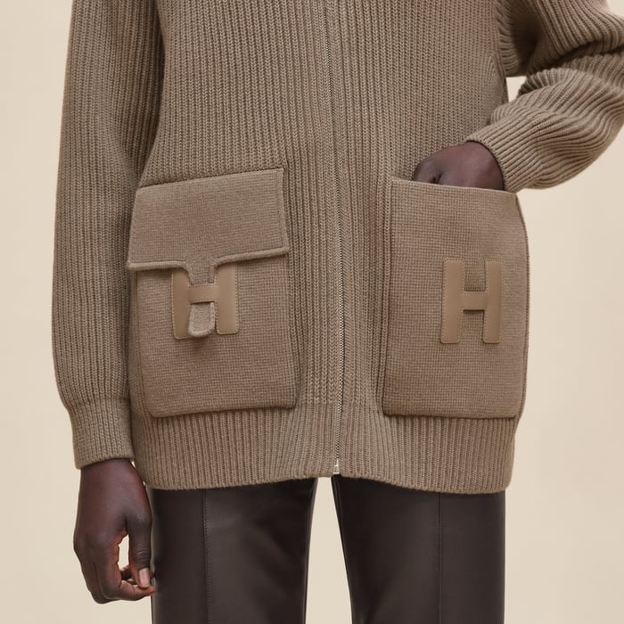 Wool Knit Jacket