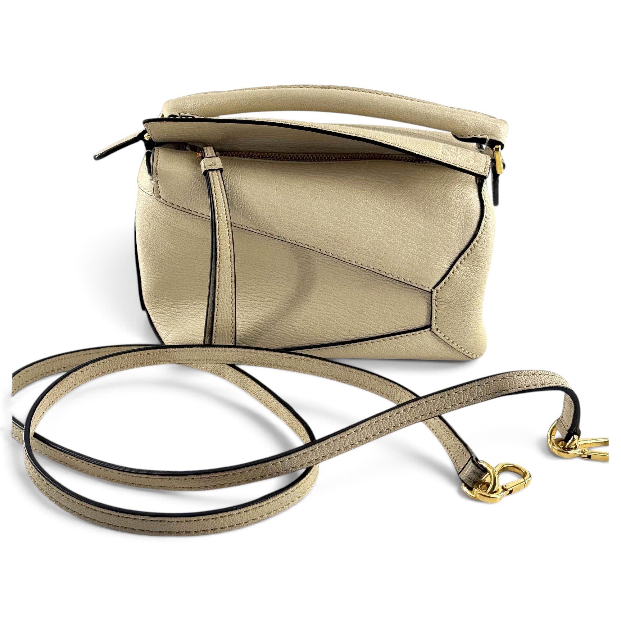 Leather mini bag