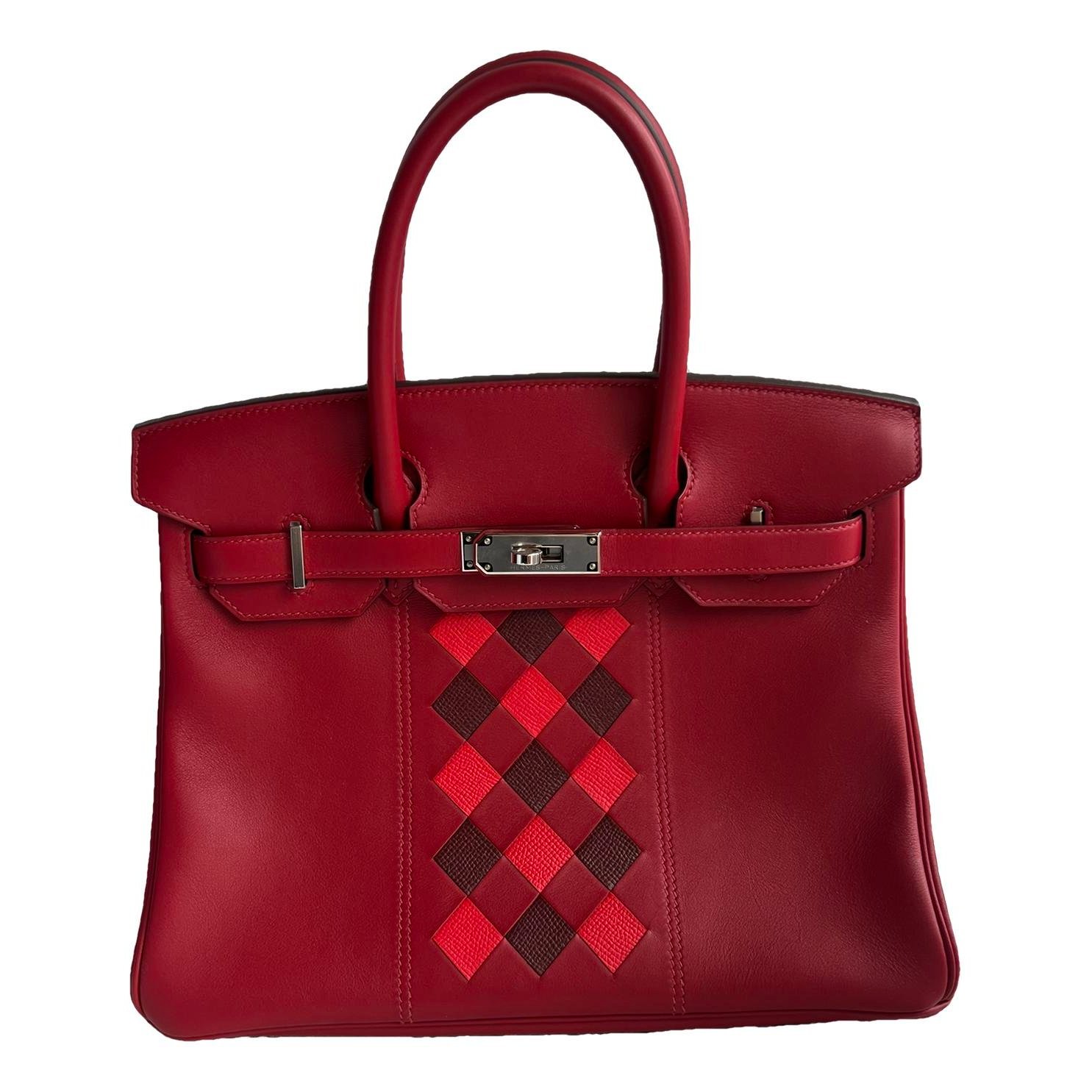 Birkin 30 leather handbag