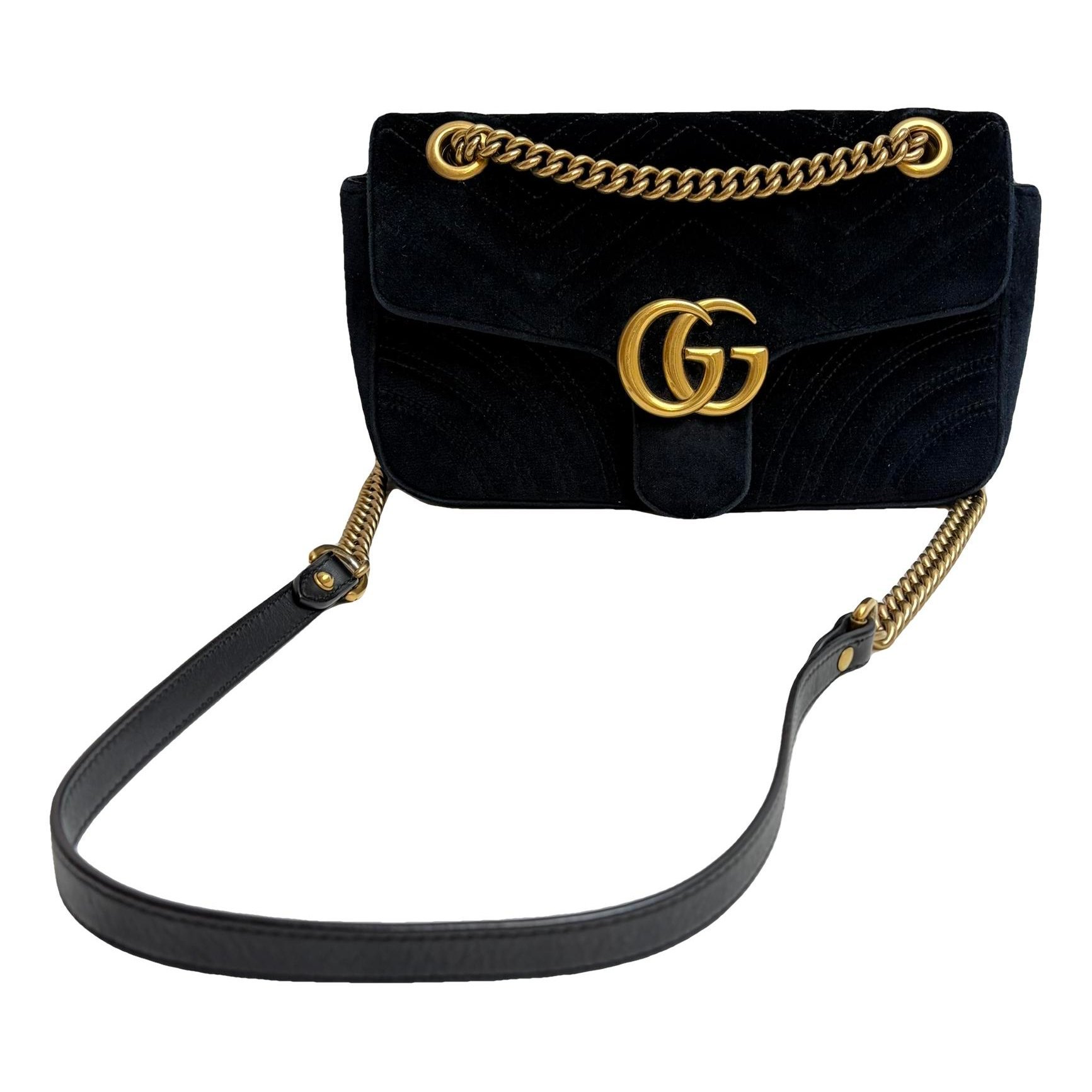 Marmont velvet handbag