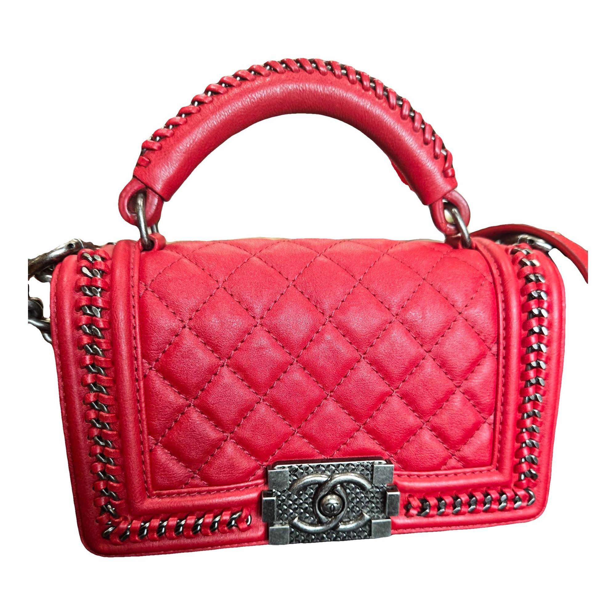 Boy leather handbag