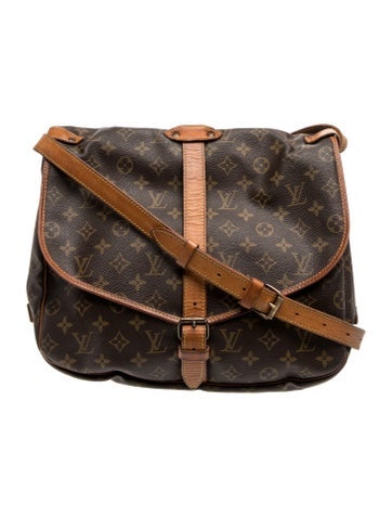 LV Monogram Saumur 35