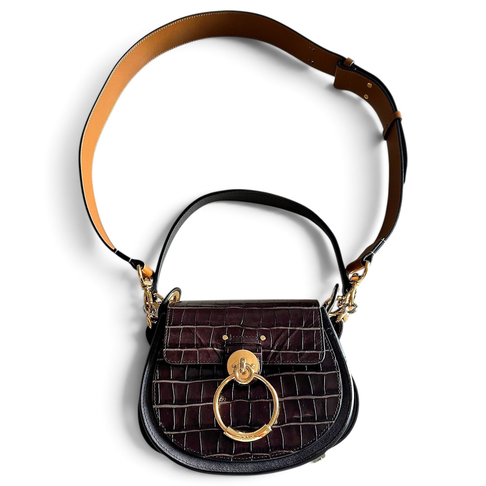 Tess leather handbag