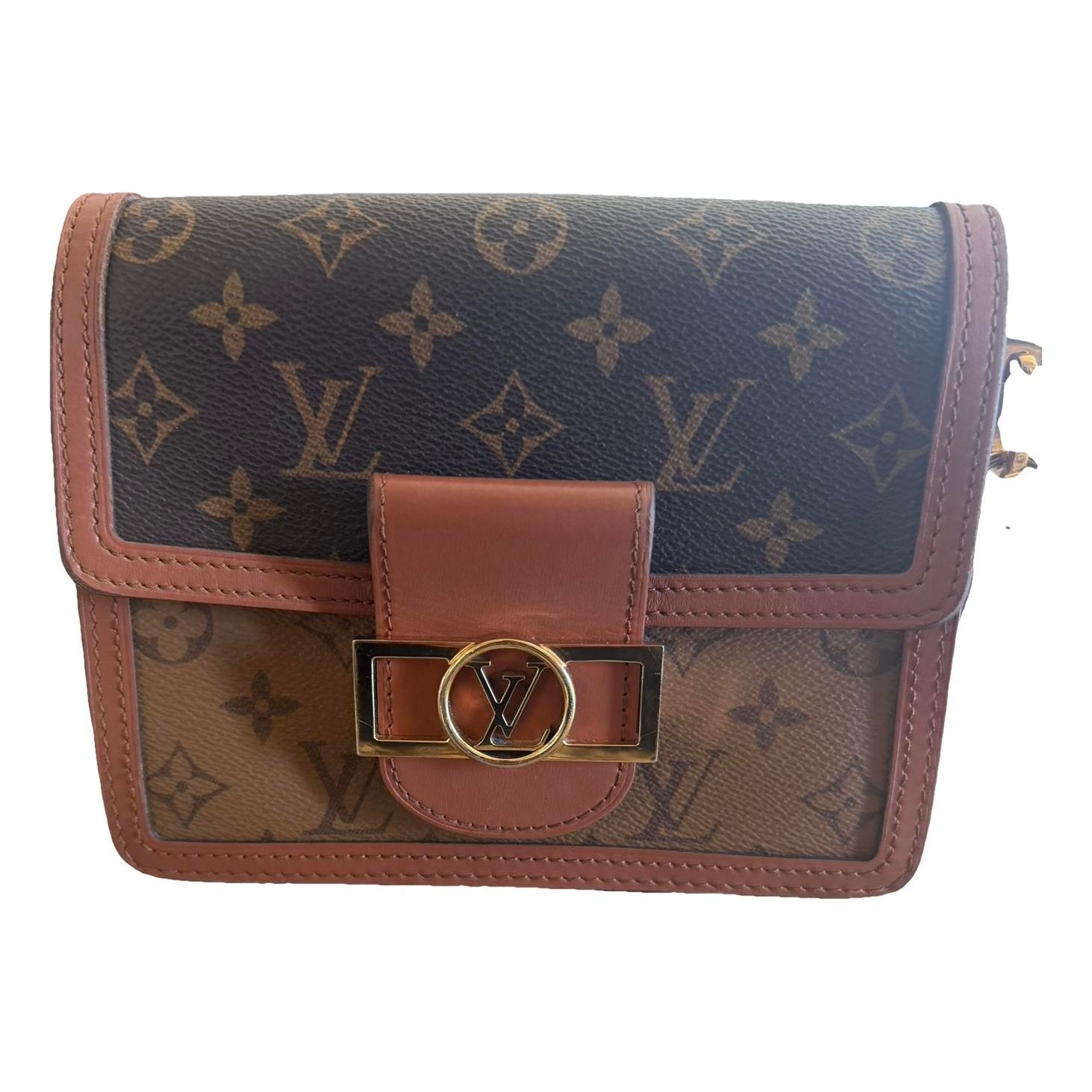 Dauphine Mini patent leather handbag