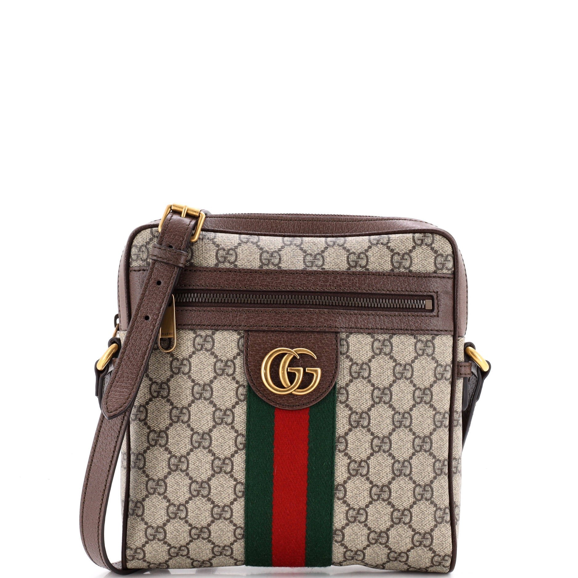 Ophidia Messenger Bag GG Coated Canvas Small