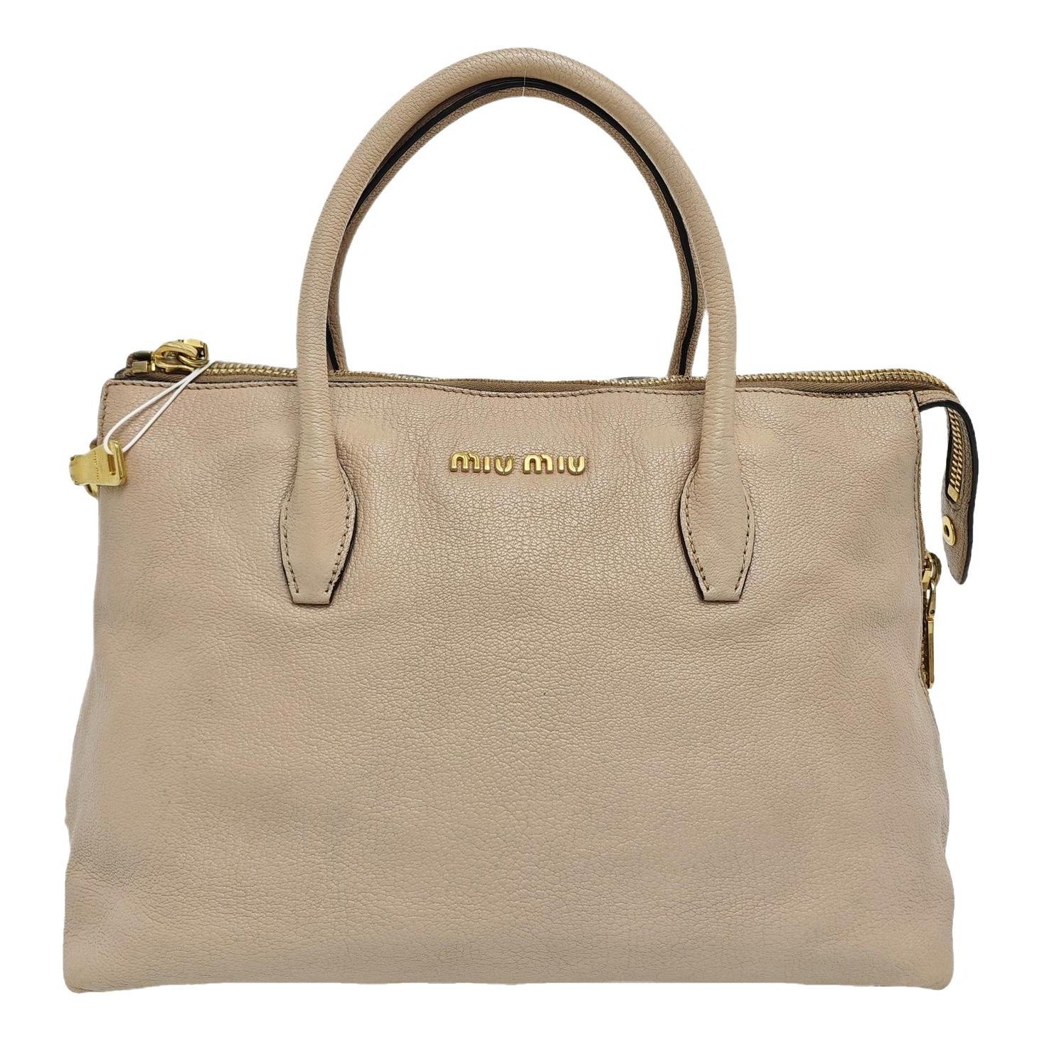 Leather handbag