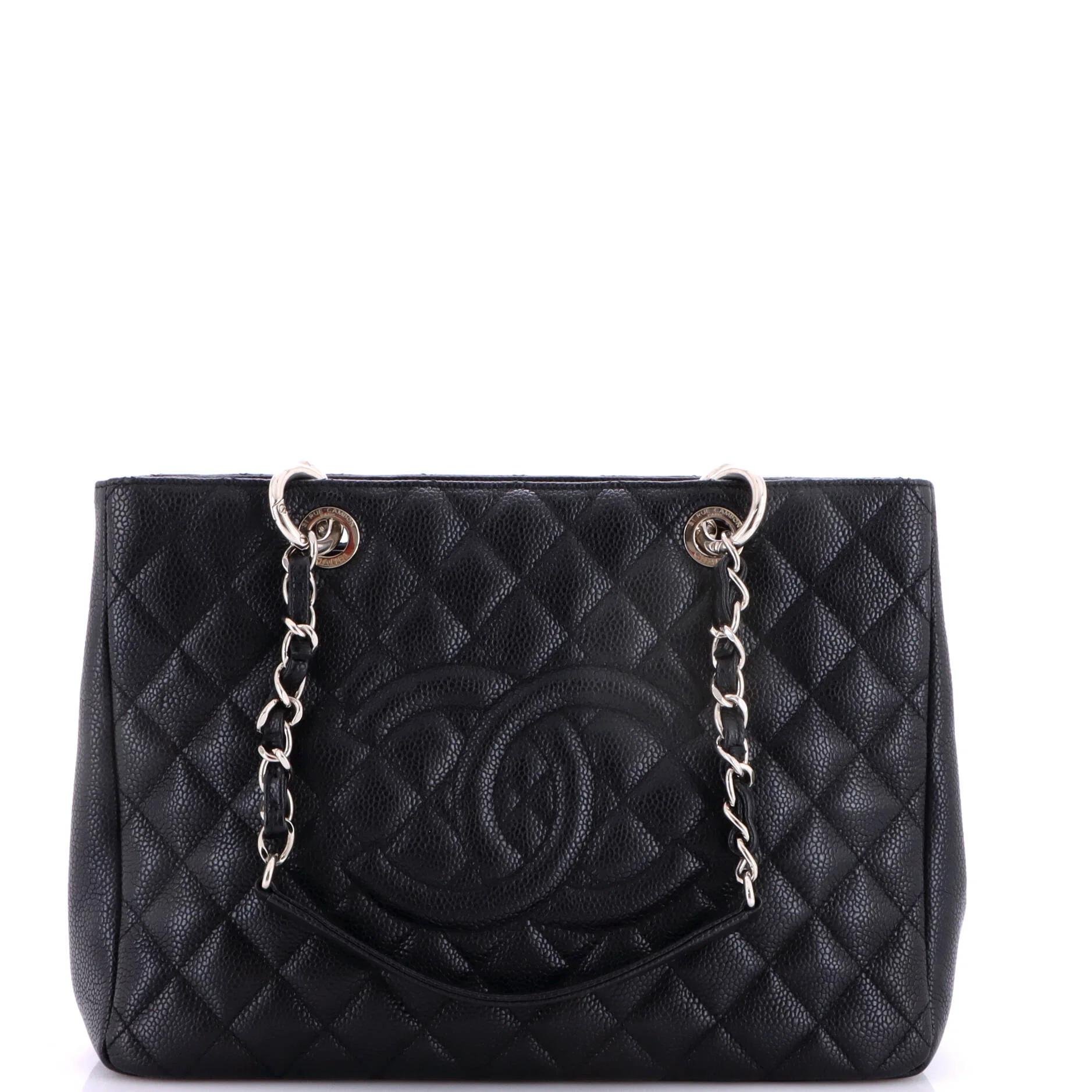 Classic CC Shopping leather tote