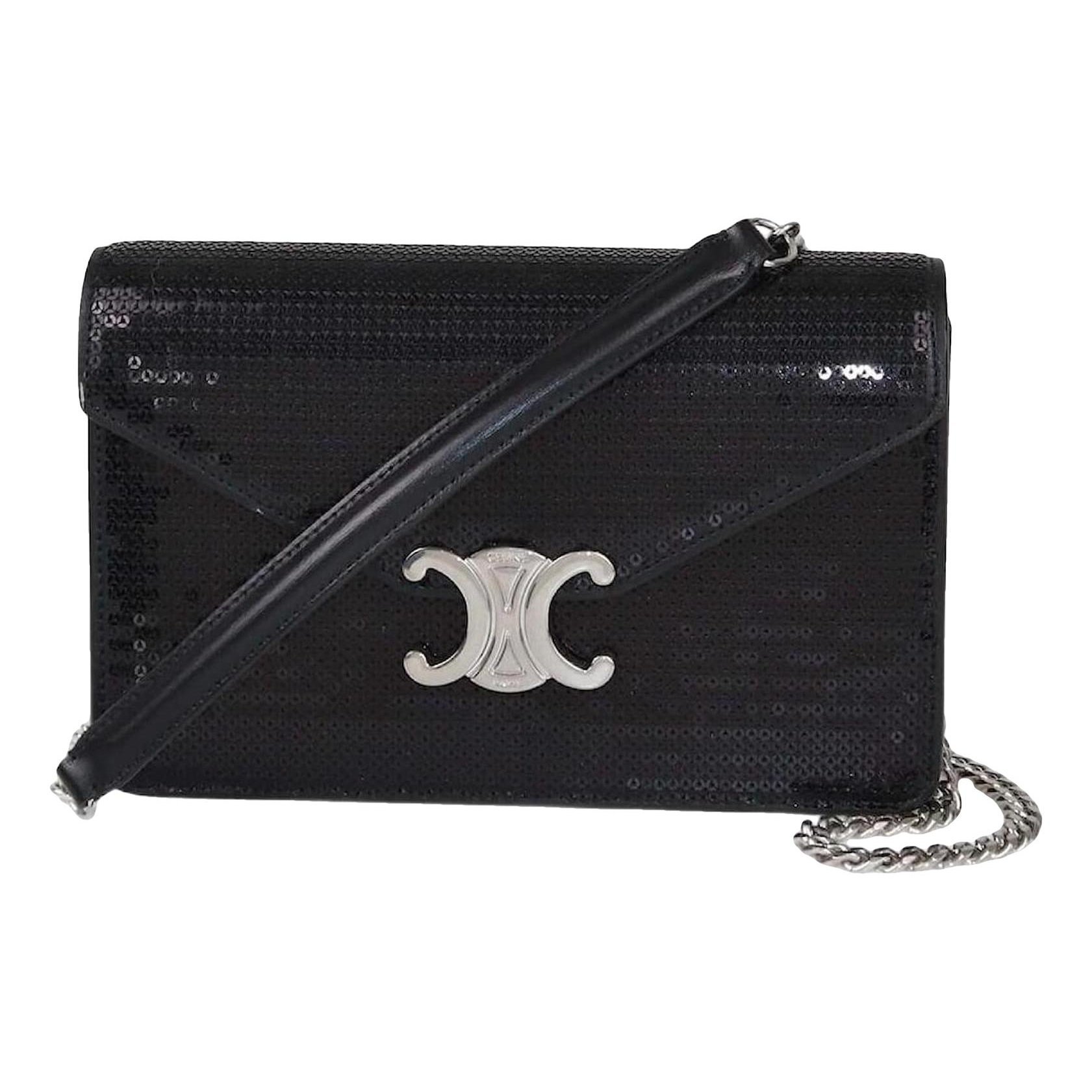 Wallet On Chain Margo leather crossbody bag