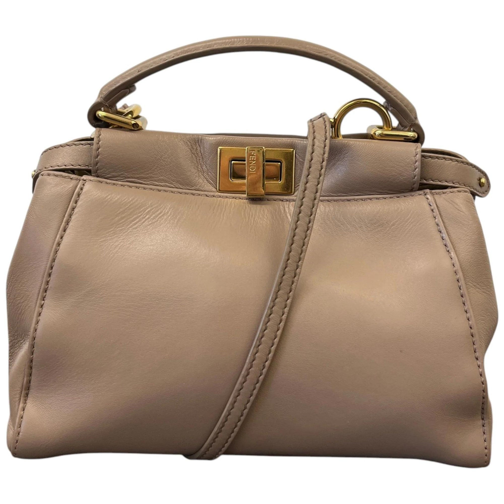 Leather handbag