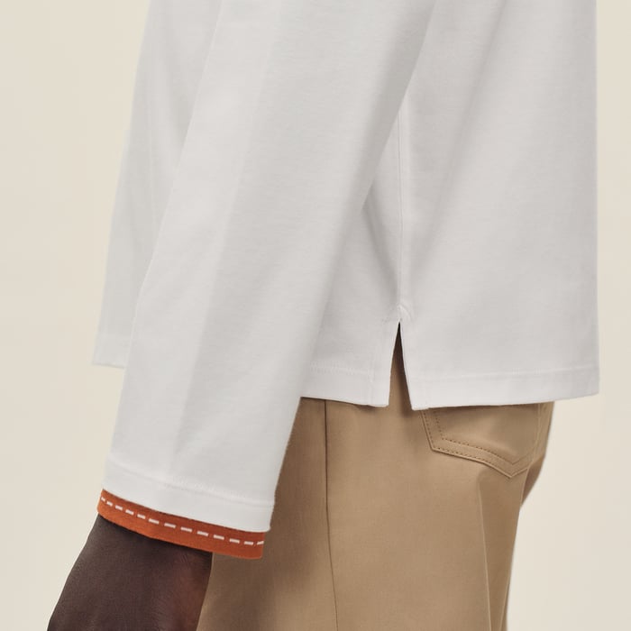 Blanc "Sellier" T-shirt