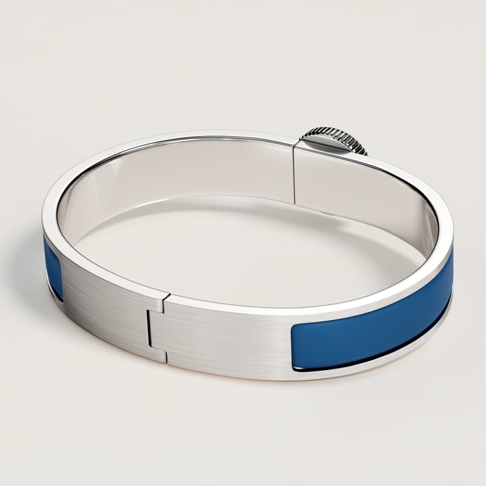 Ultramarine Mat Clic Clou De Selle Bracelet