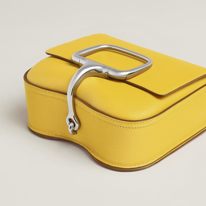 Jaune De Naples Hermès Della Cavalleria Mini Bag II