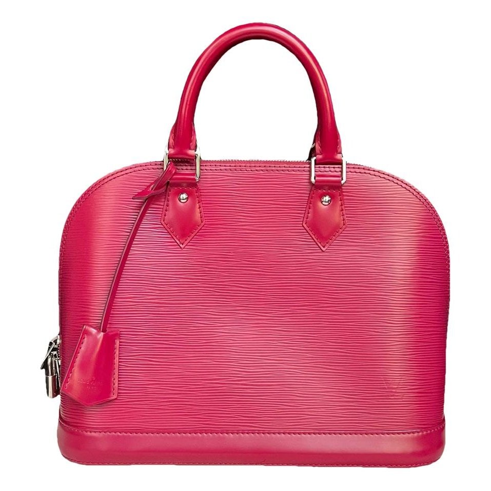 Alma leather handbag