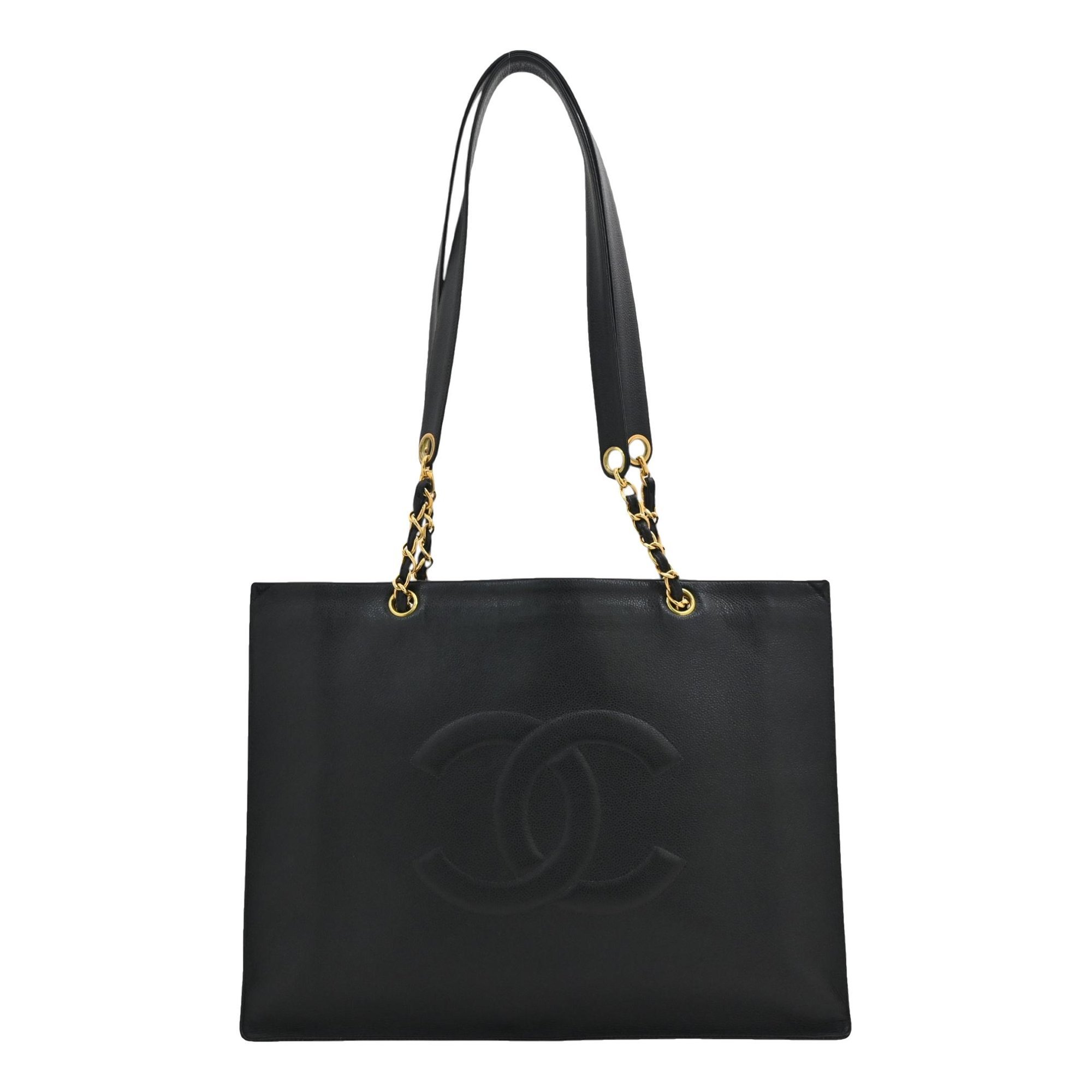 Leather tote