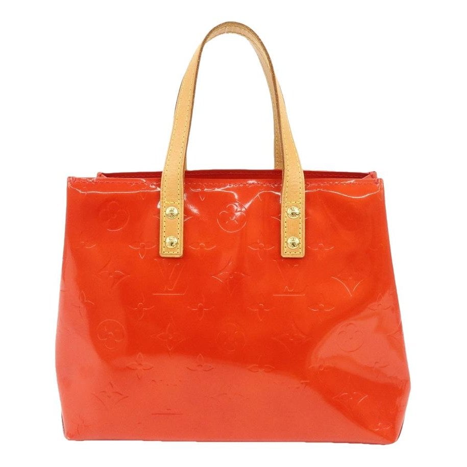 Patent leather handbag