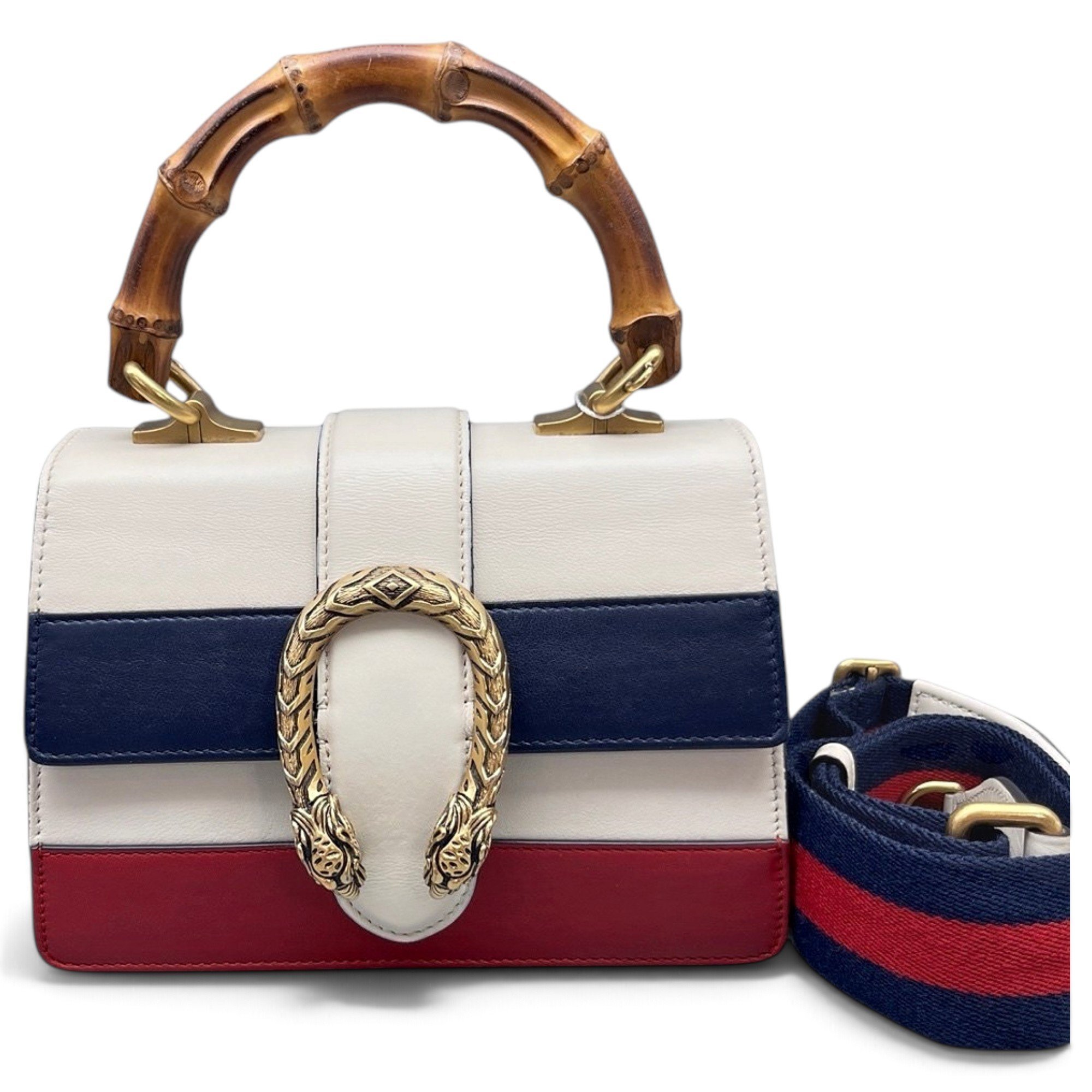 Dionysus Bamboo leather handbag