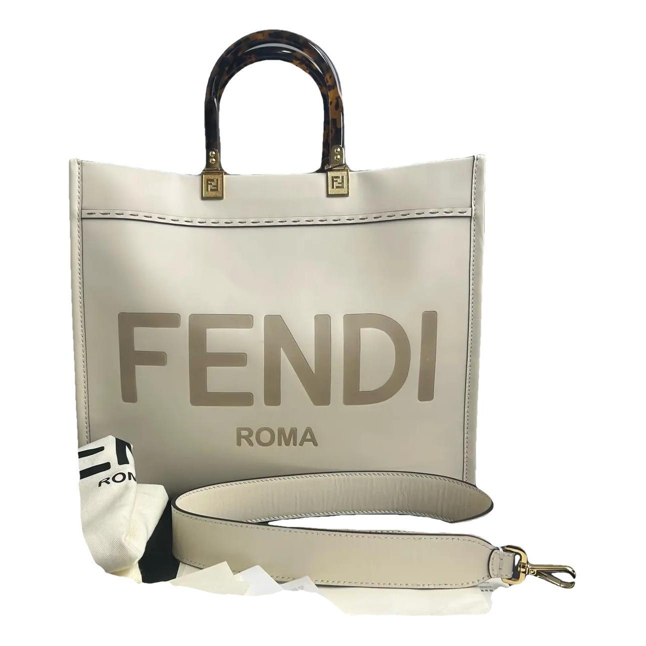 Sunshine leather tote