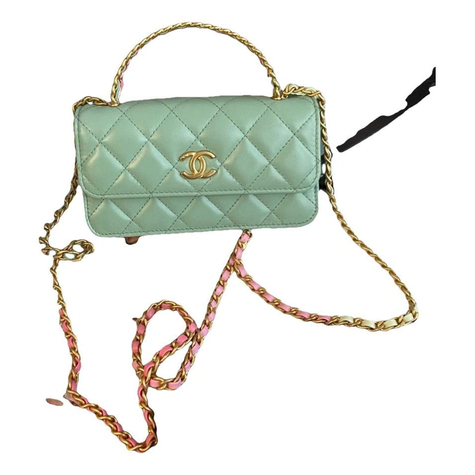 Leather crossbody bag