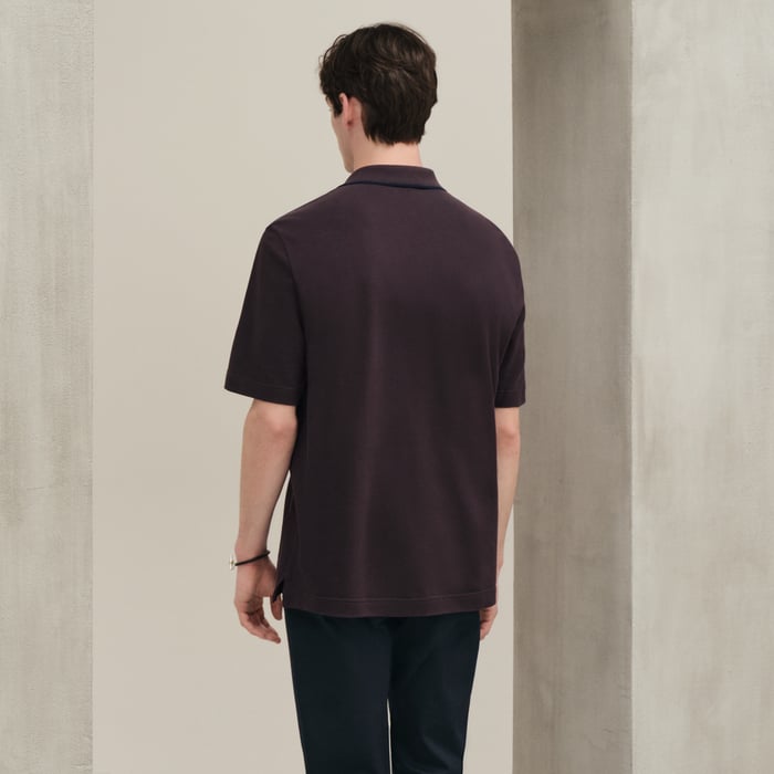 Prunoir "Piqures Sellier" Polo Shirt