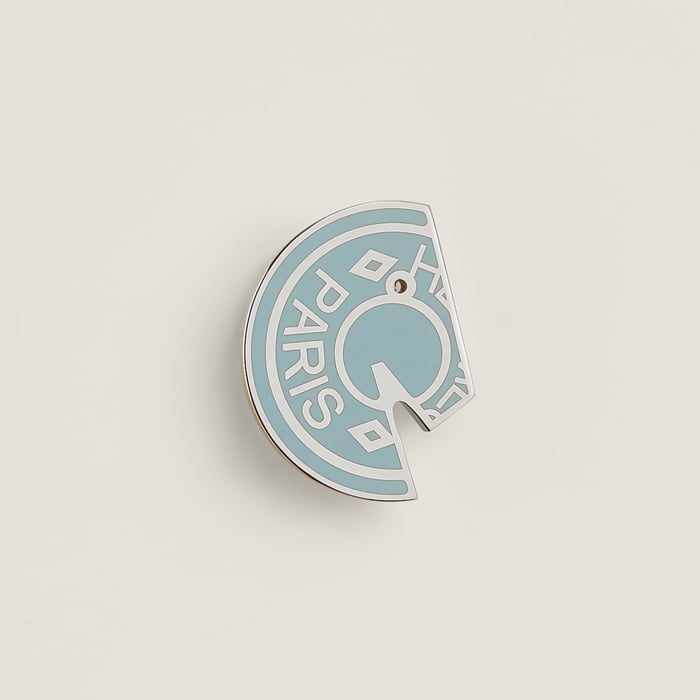 Bleu Lin Carrousel Badge