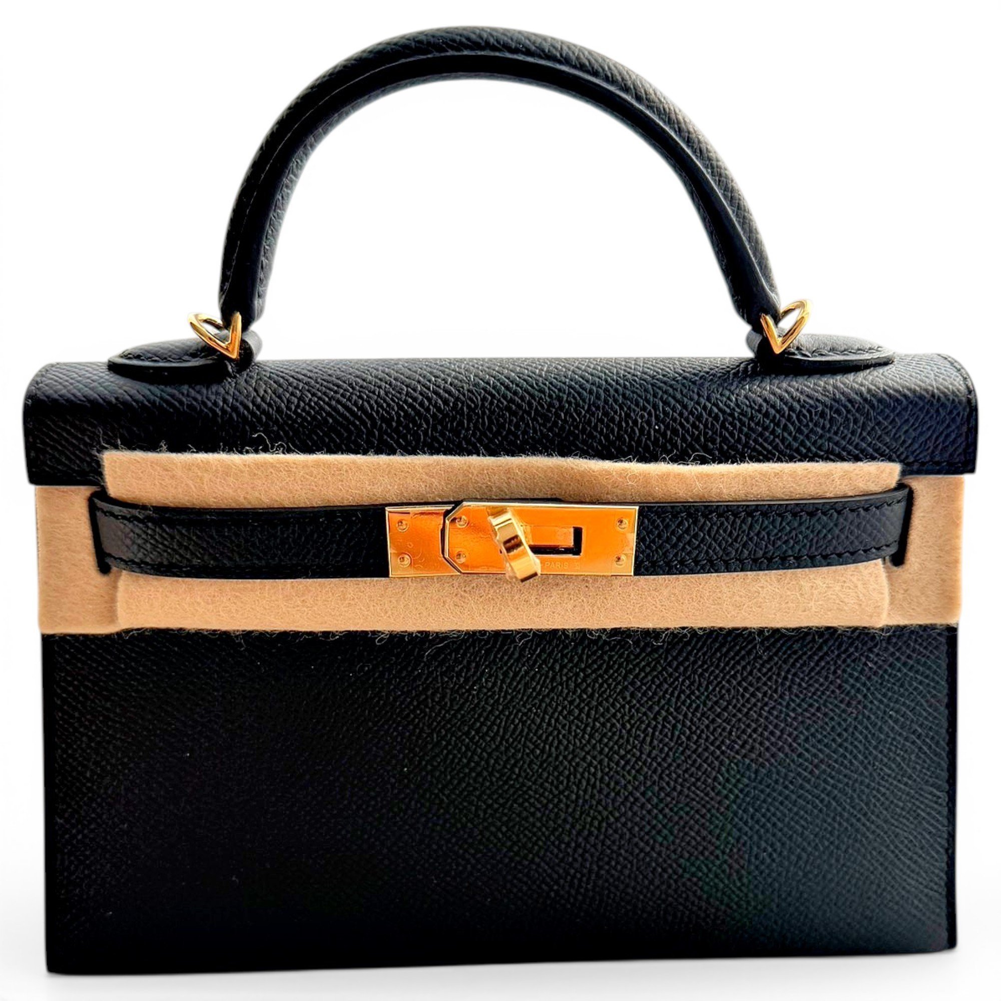 Kelly Mini leather handbag