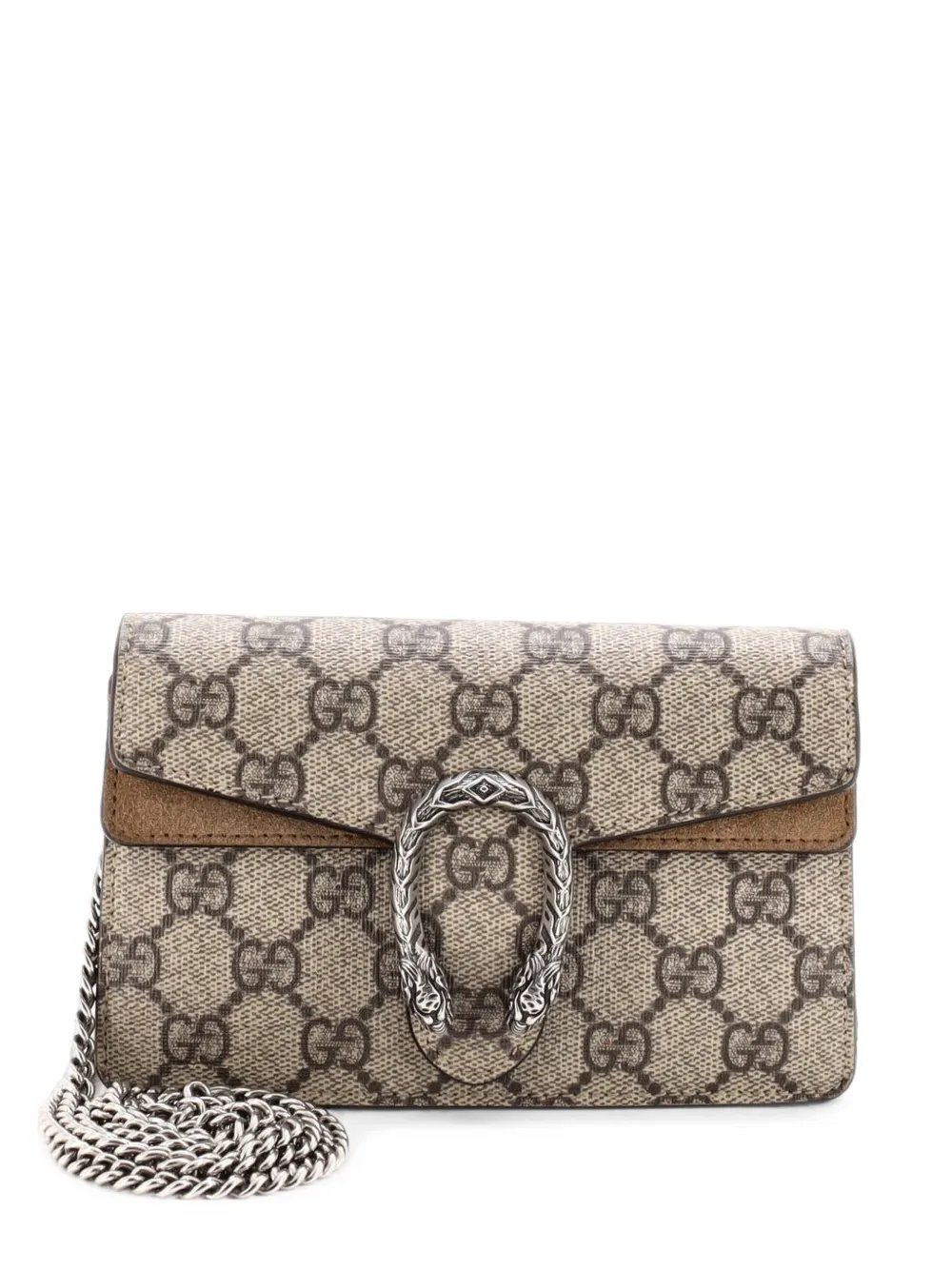 Dionysus Bag GG Coated Canvas Super Mini crossbody bag