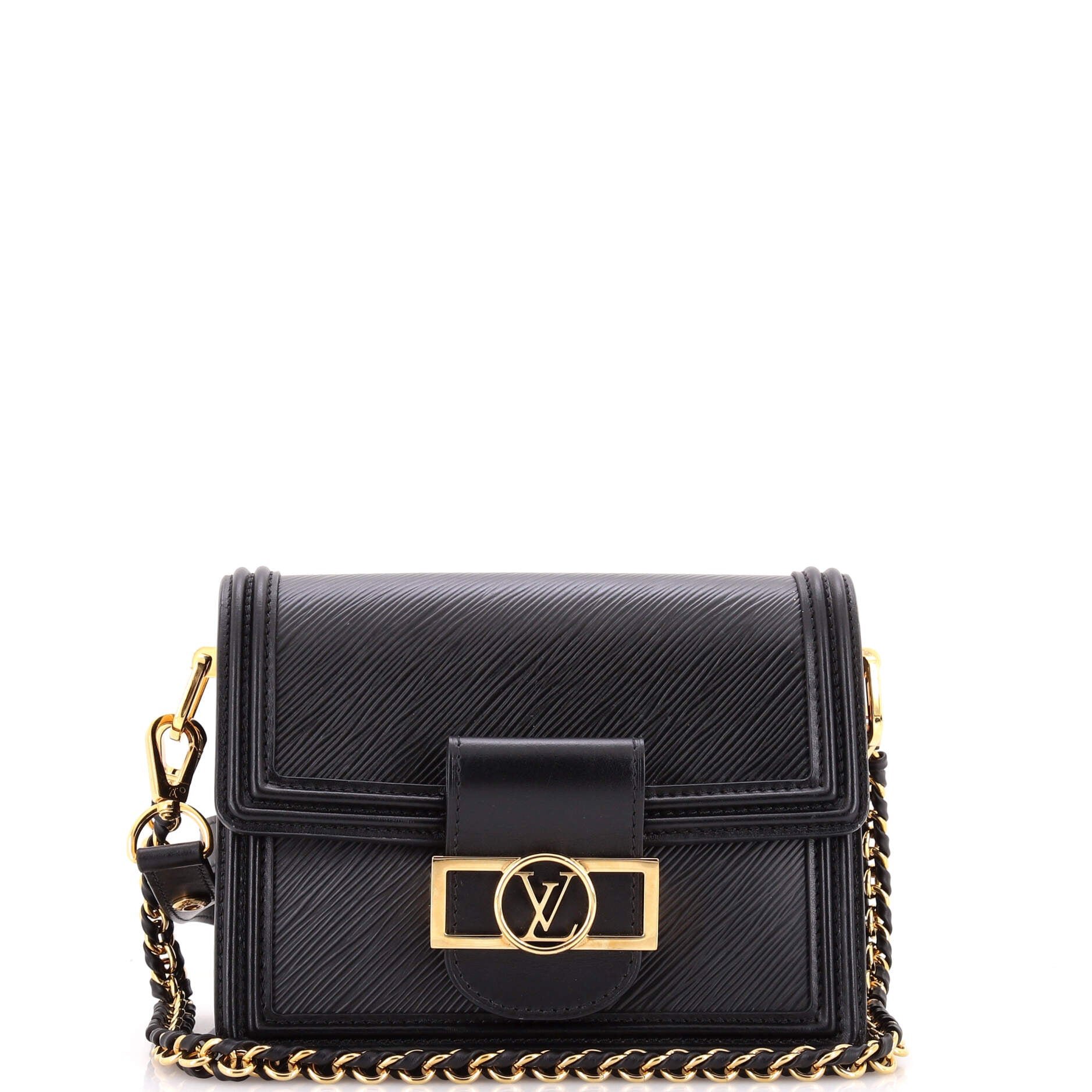 Dauphine Shoulder Bag Epi Leather Mini