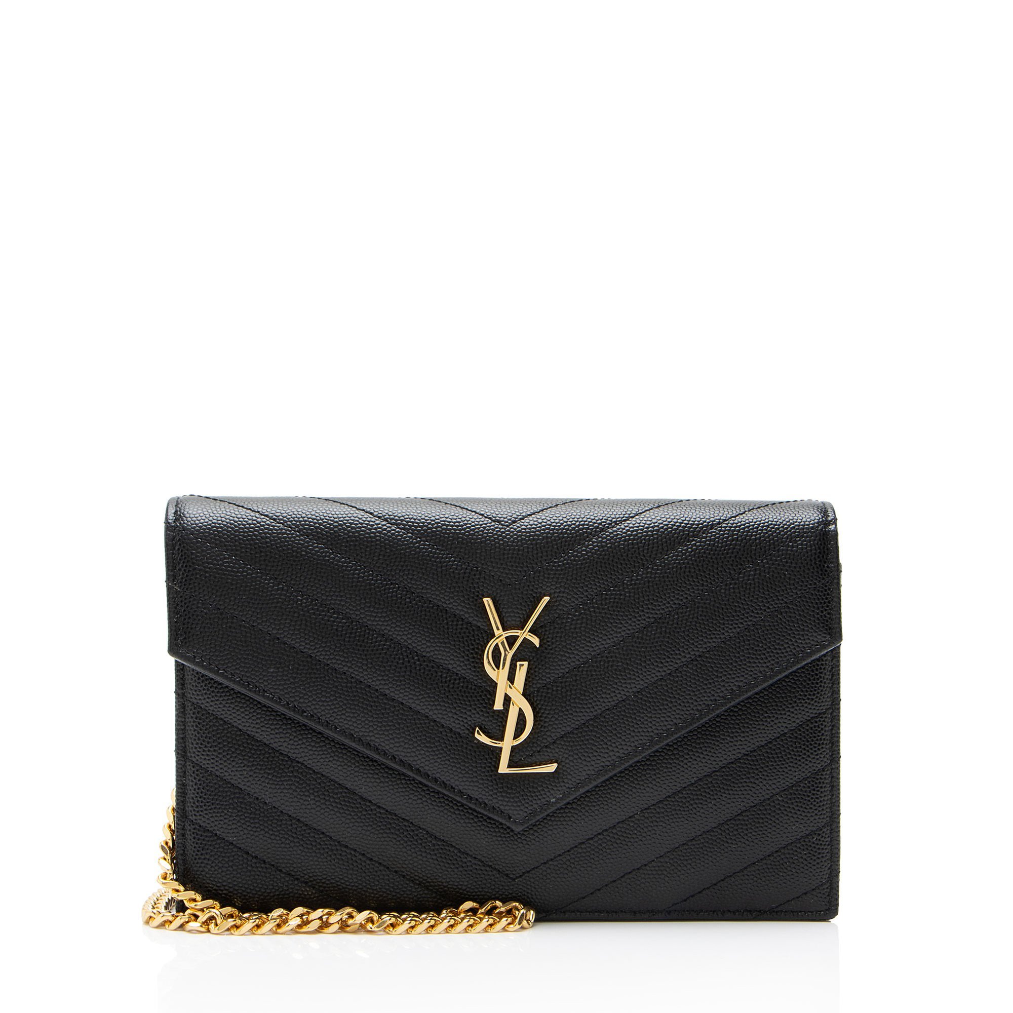 Envelope leather crossbody bag