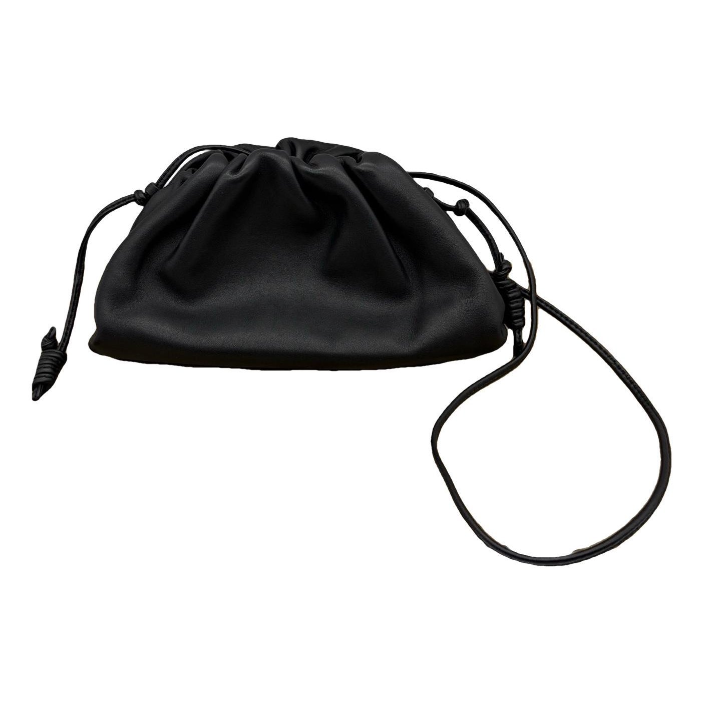 Pouch leather mini bag