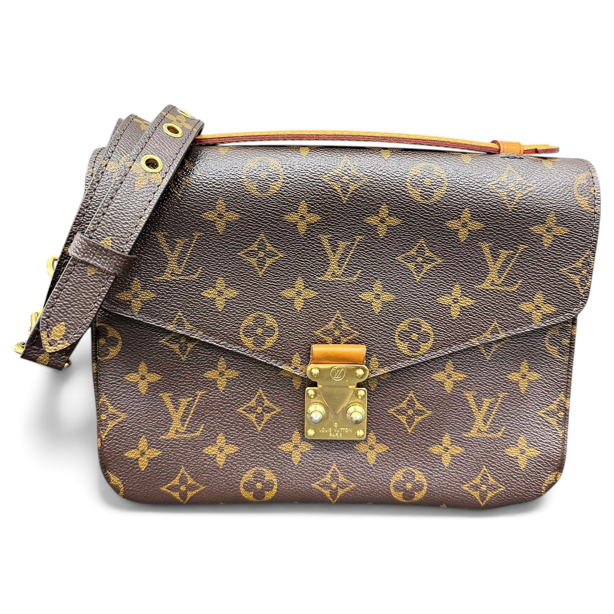 Metis leather handbag