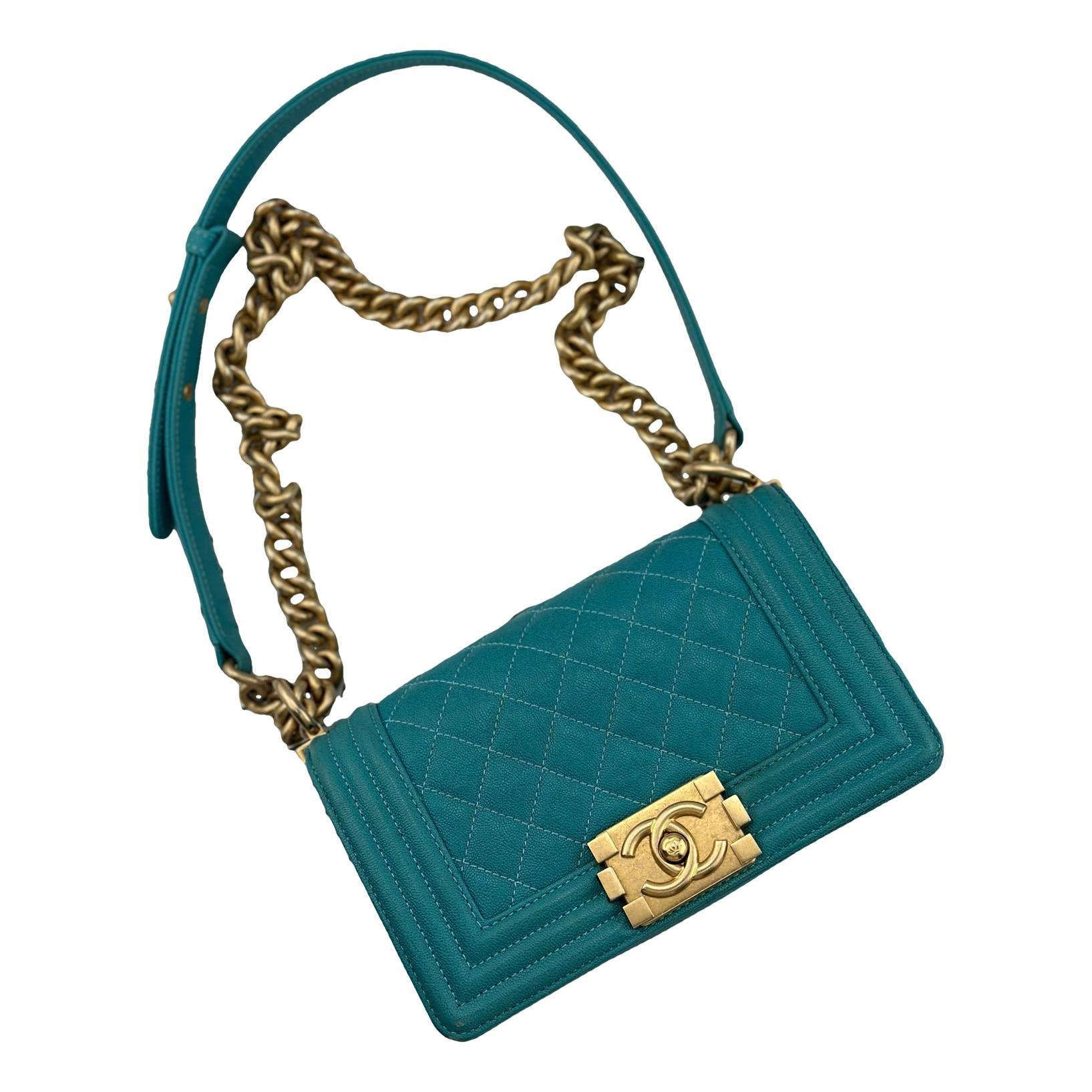 Boy leather crossbody bag
