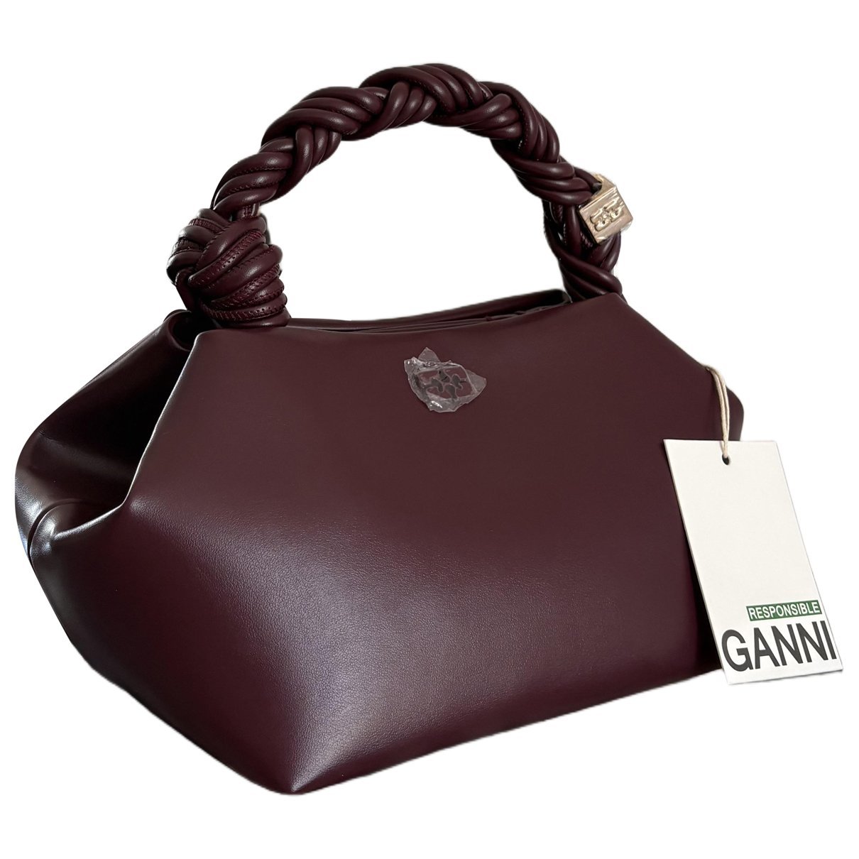 Ganni Bou leather crossbody bag